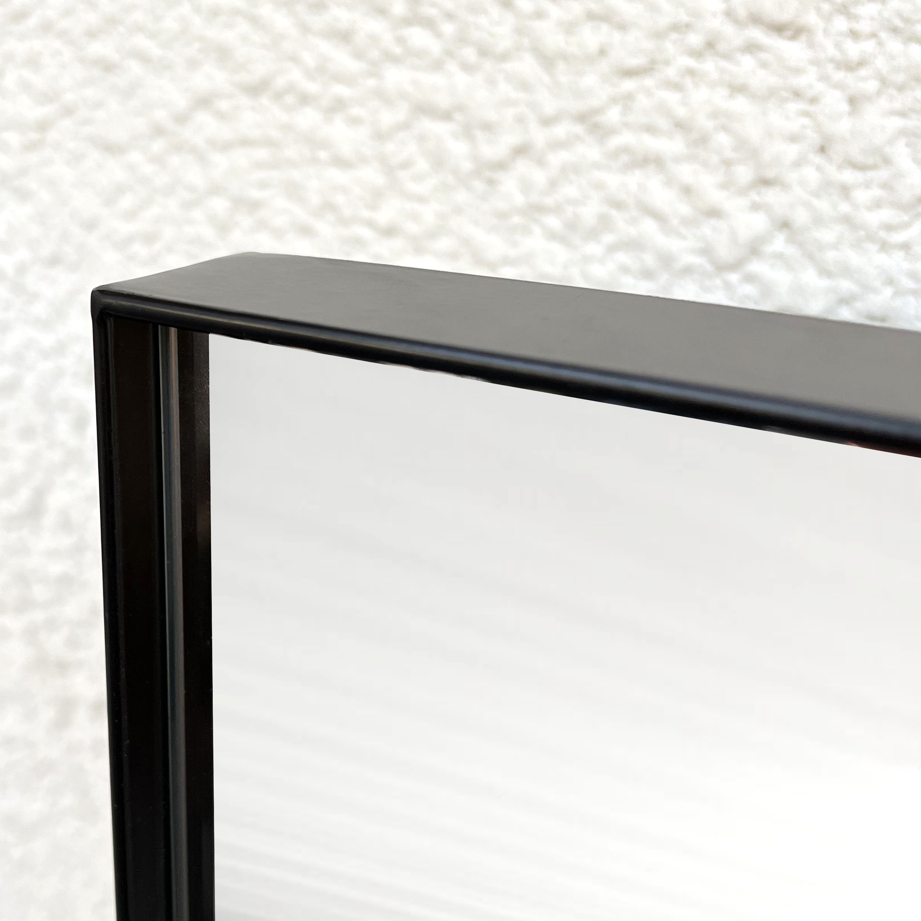 Miroir rectangulaire métal noir Drian INSPIRE, l.84 x H.114 cm - 5