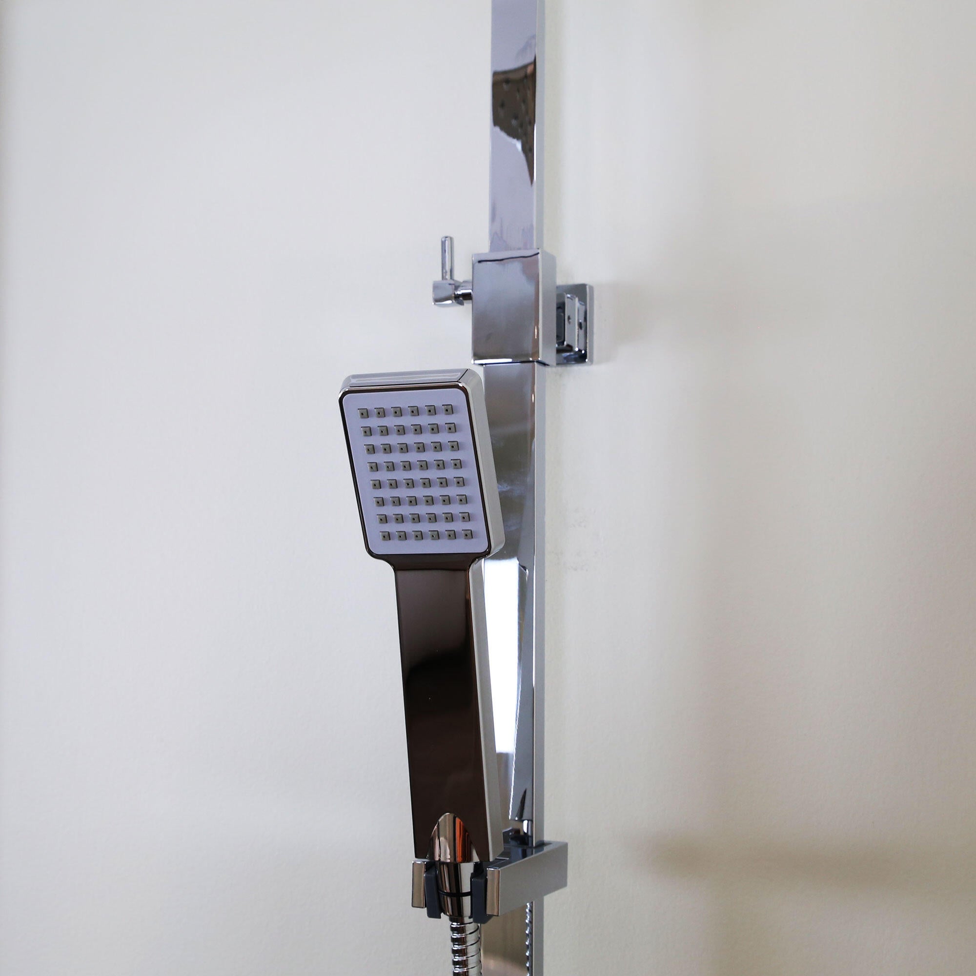 Colonne de douche thermostatique ESSEBAGNO Quartos Chromé - 6