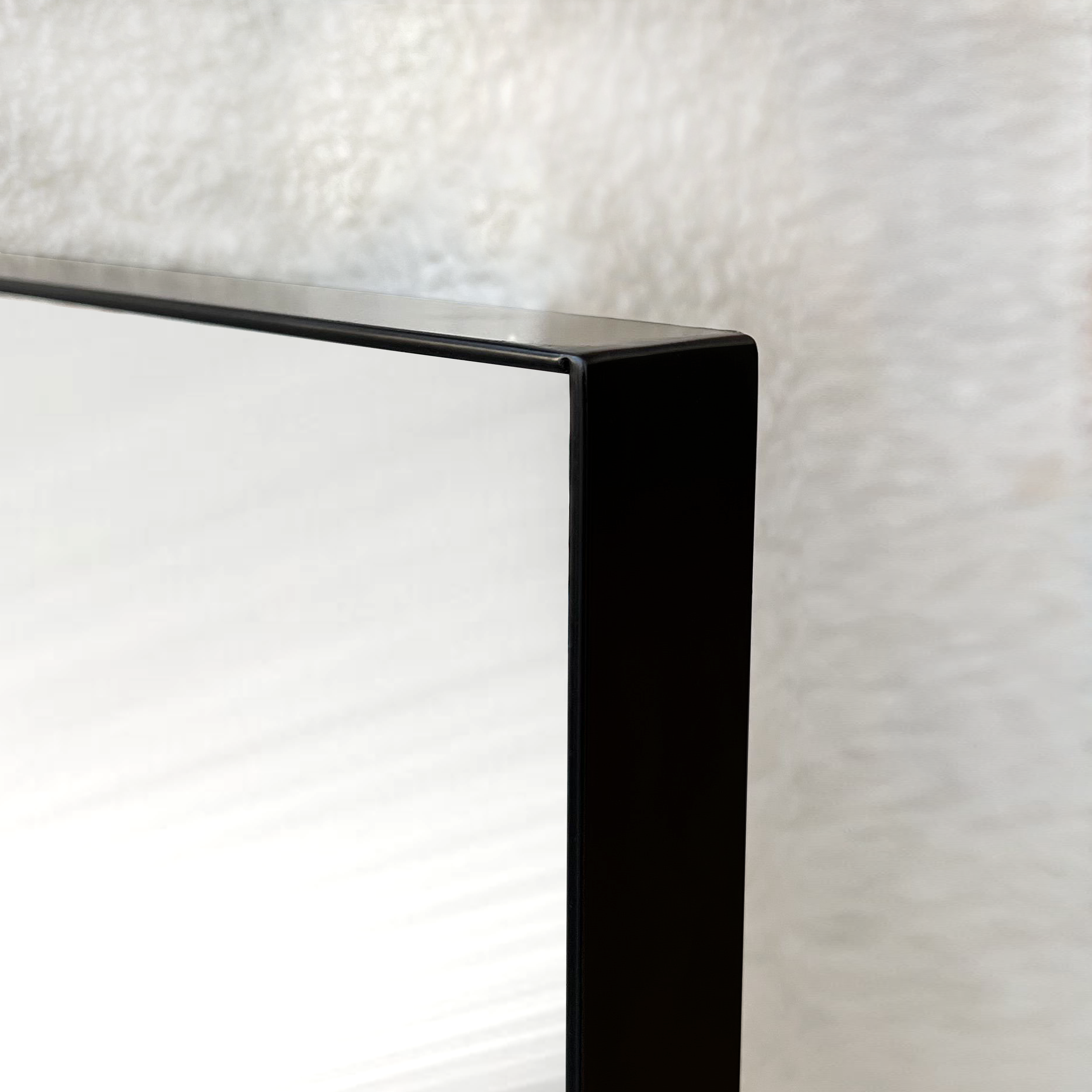 Miroir rectangulaire métal noir Drian INSPIRE, l.84 x H.114 cm - 6