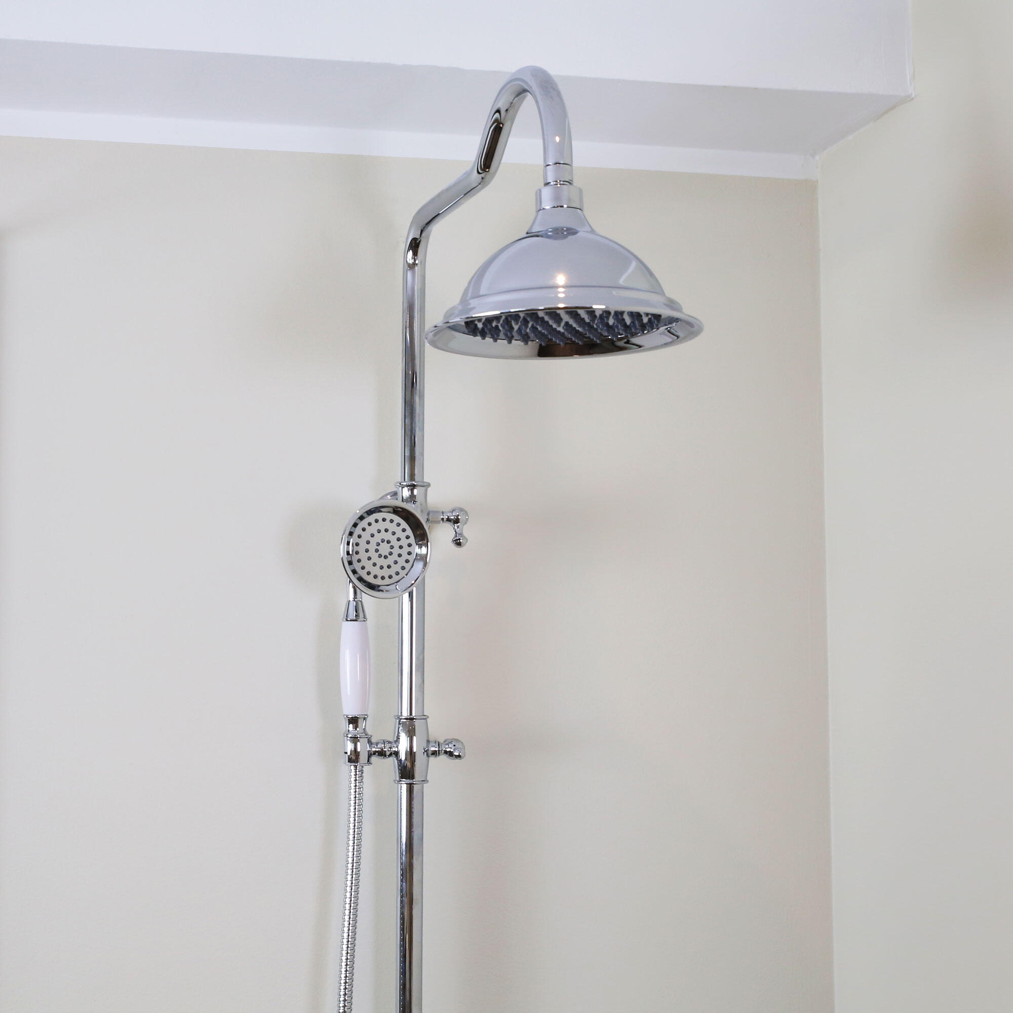 Colonne de douche produit sans robinet 1 jet(s) chrome Leeds ESSEBAGNO - 3