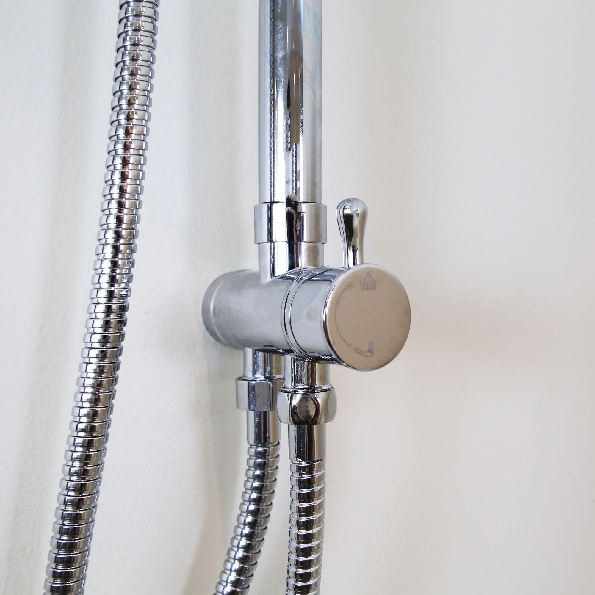 Colonne de douche produit sans robinet 1 jet(s) chrome Leeds ESSEBAGNO - 4