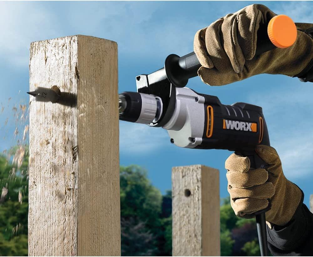Perceuse à percussion 800W WORX, WX328 (Livrée avec 6 forets) - 4