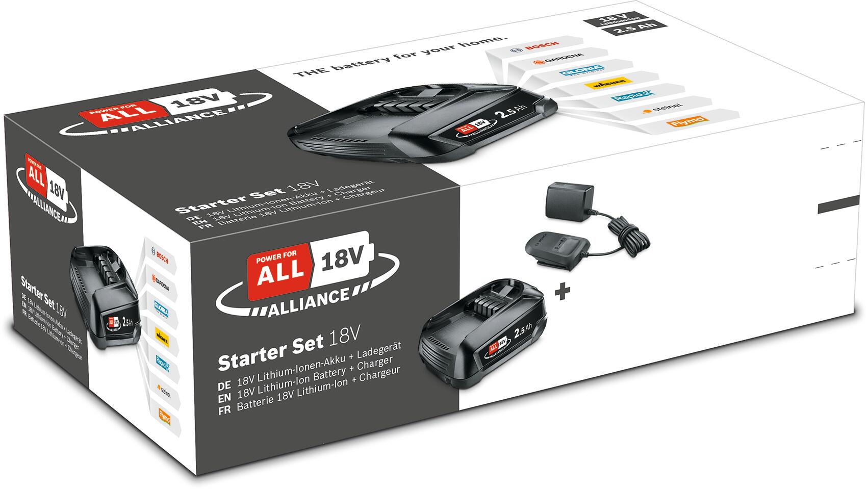 Starter-Set batterie 2,5 Ah + chargeur AL 18V-20 BOSCH - 3