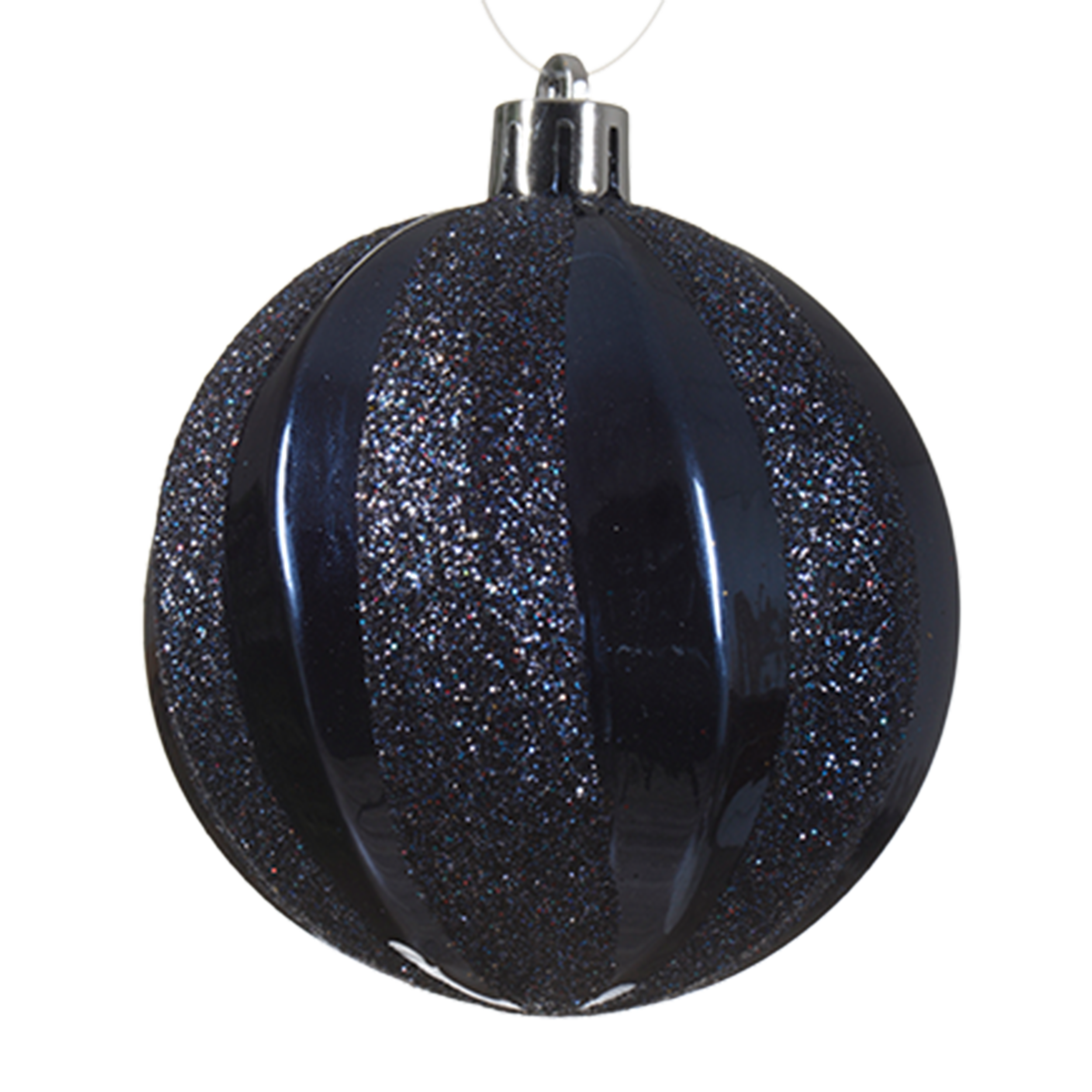 Bombki plastikowe 7cm różne kolory wzory mix - 7