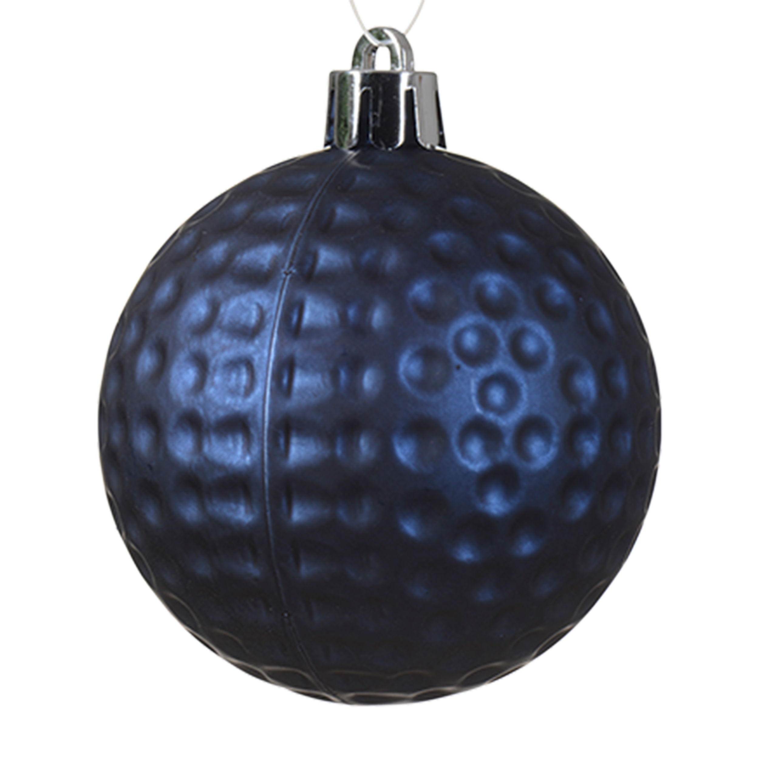 Bombki plastikowe 7cm różne kolory wzory mix - 6