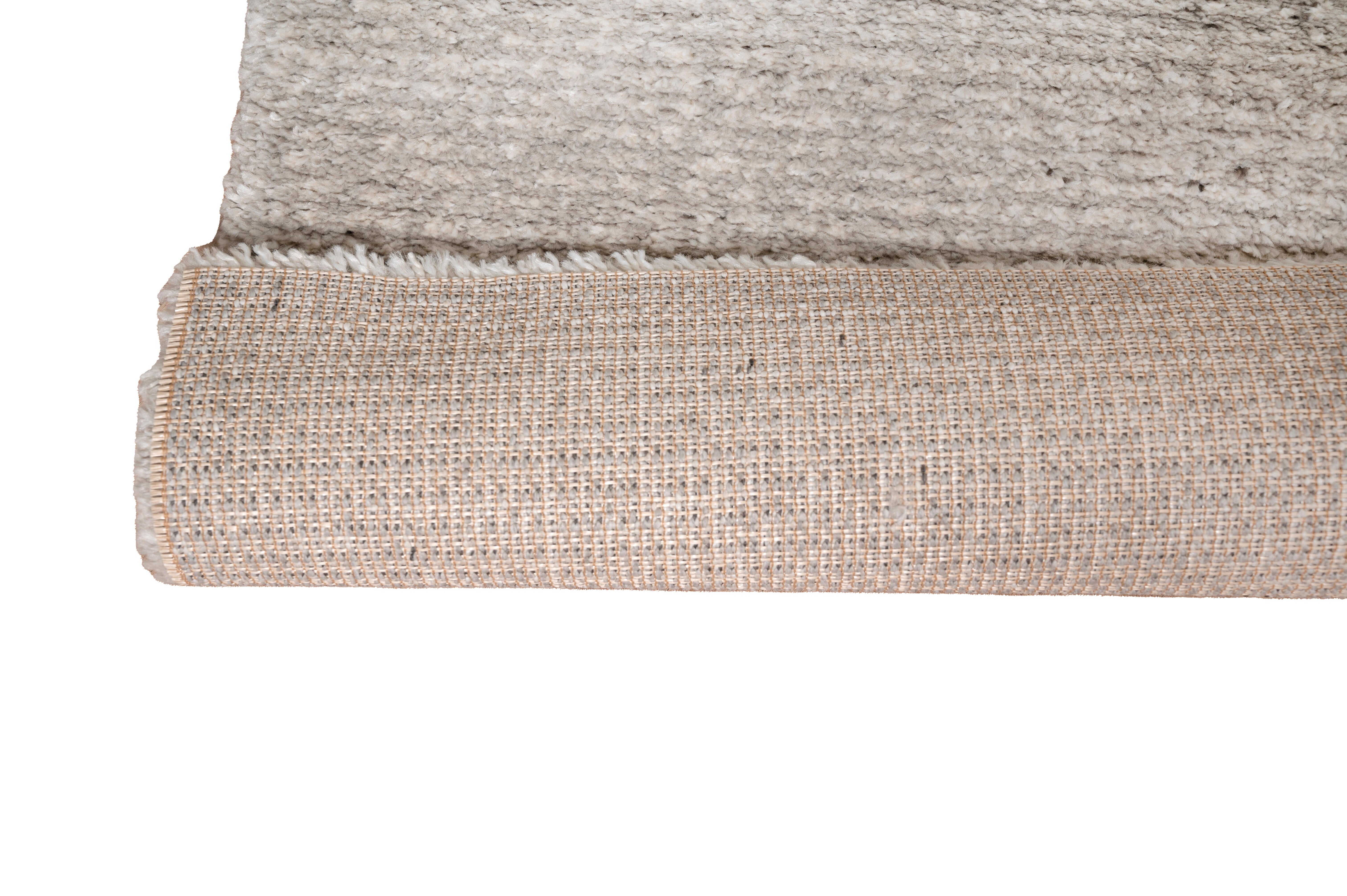 Alfombra polipropileno Moon 120x170cm tejido plano  liso gris - 5