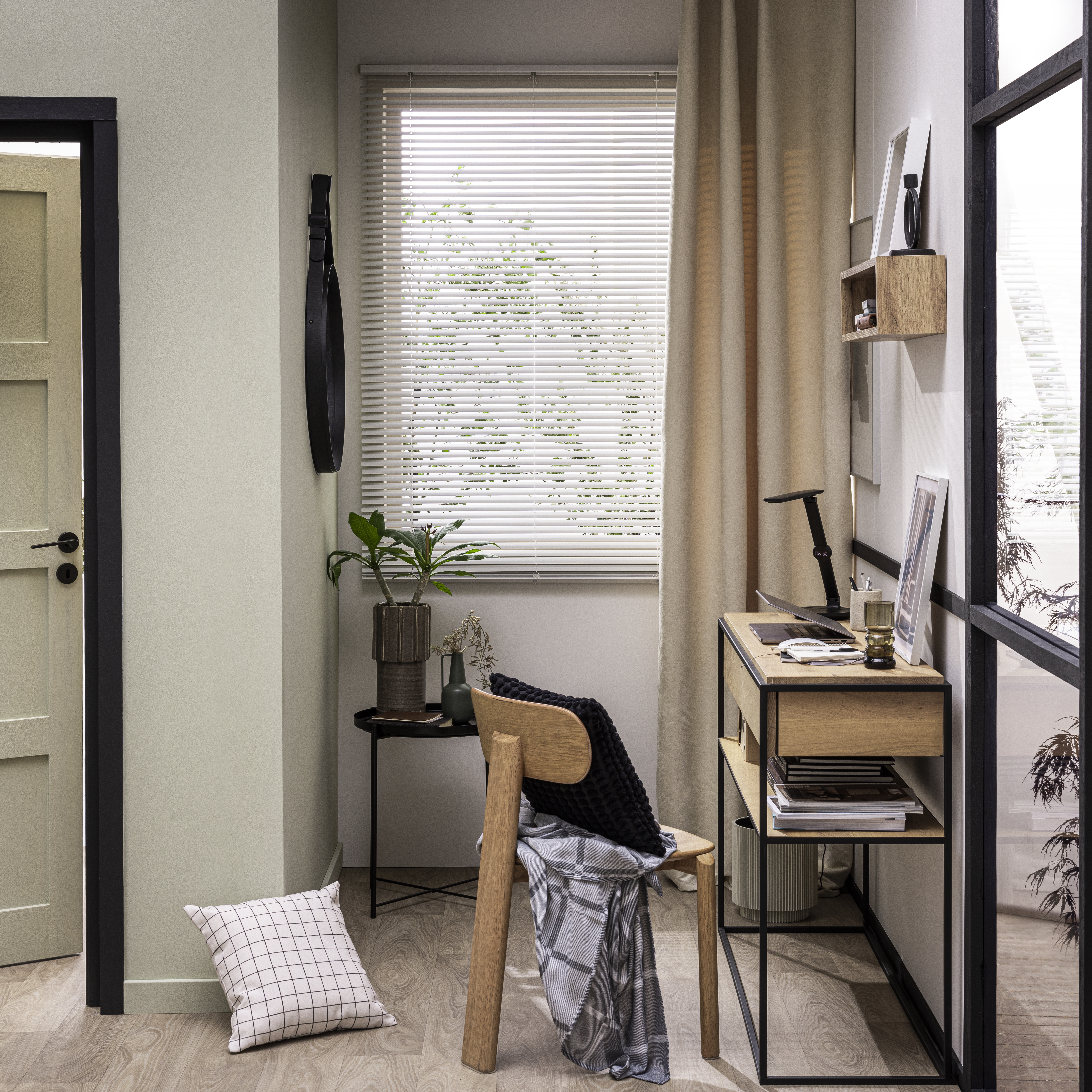 Espelho BARBIER 57cm Inspire preto - 10