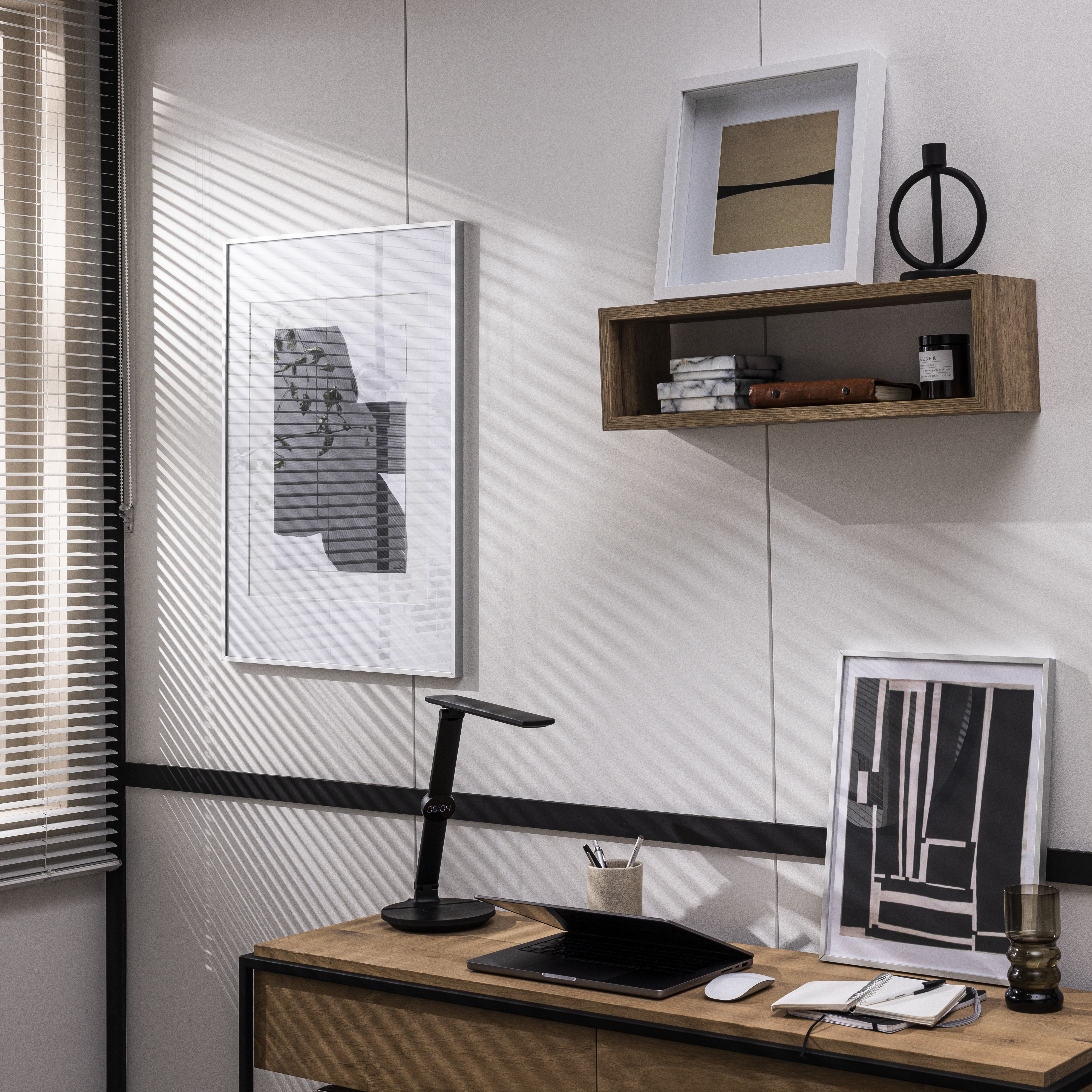 Lampka biurkowa Alex Plus czarna 1000 lm LED Inspire - 16