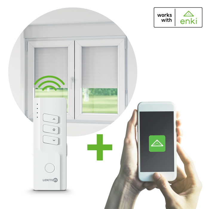 Les volets roulants Lexman sont aussi disponibles en version connectée