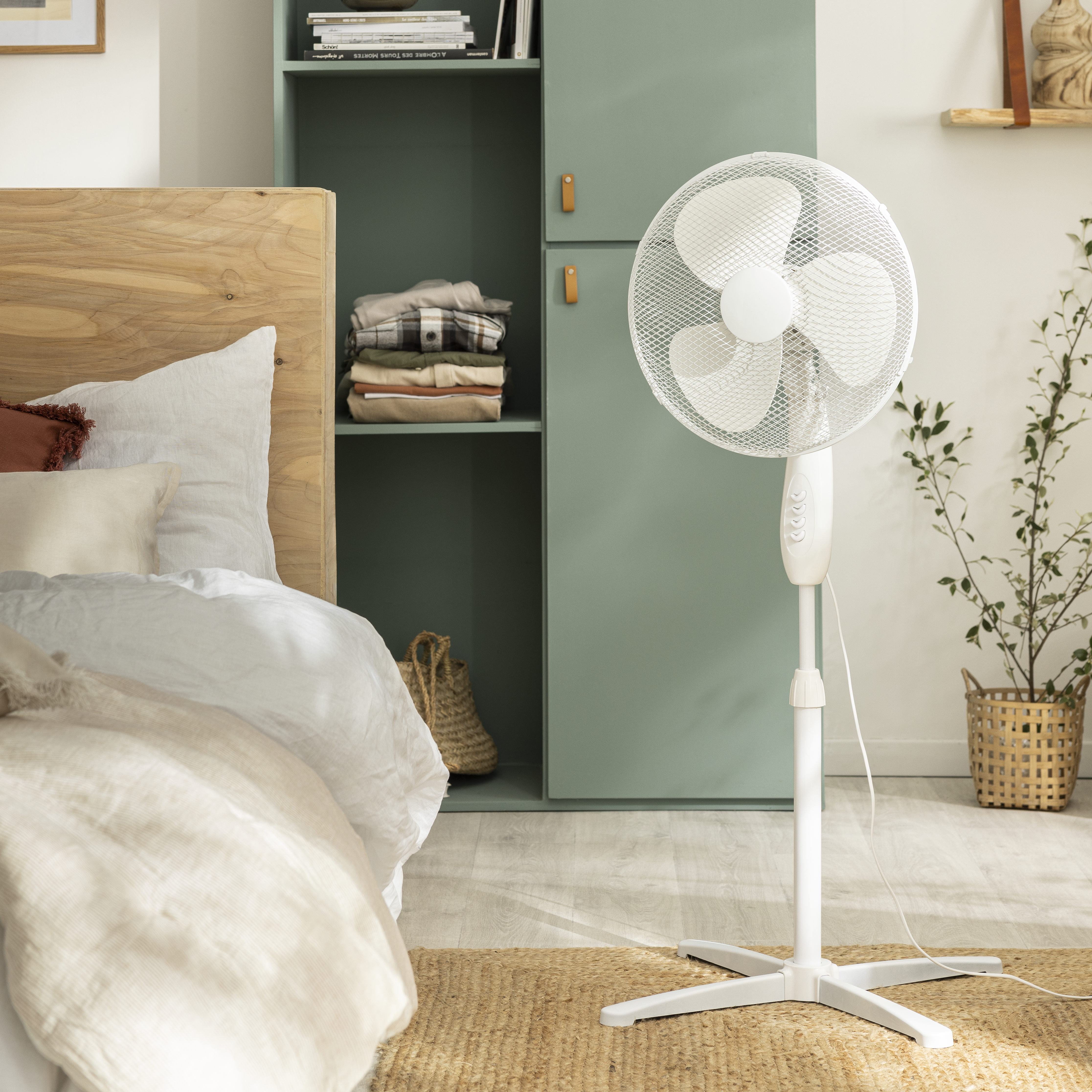 Ventilateur sur pied, EQUATION, Altona 4 45 W, D40 cm - 2