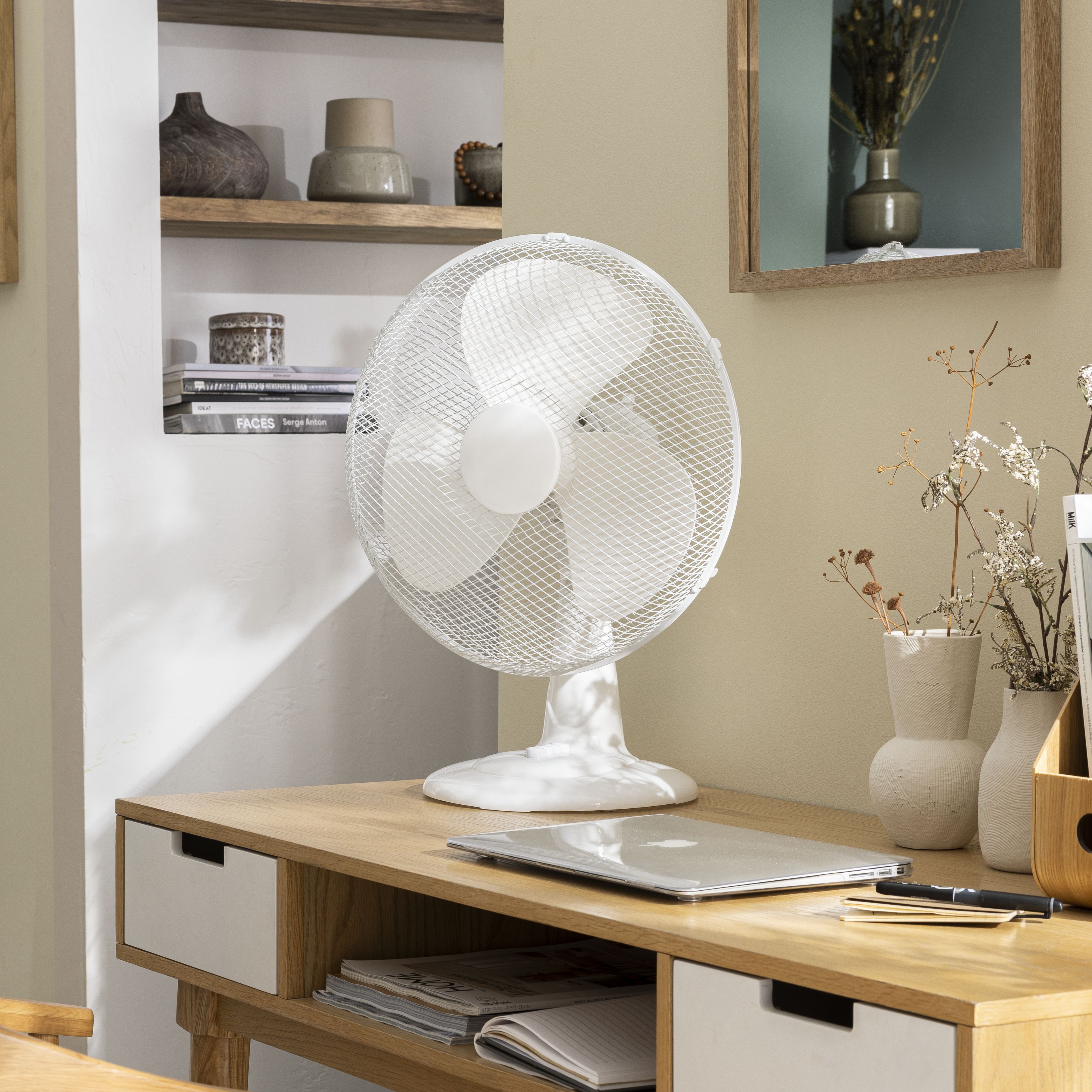 Ventilateur à poser, EQUATION, Moe 4 45 W, D40 cm - 2
