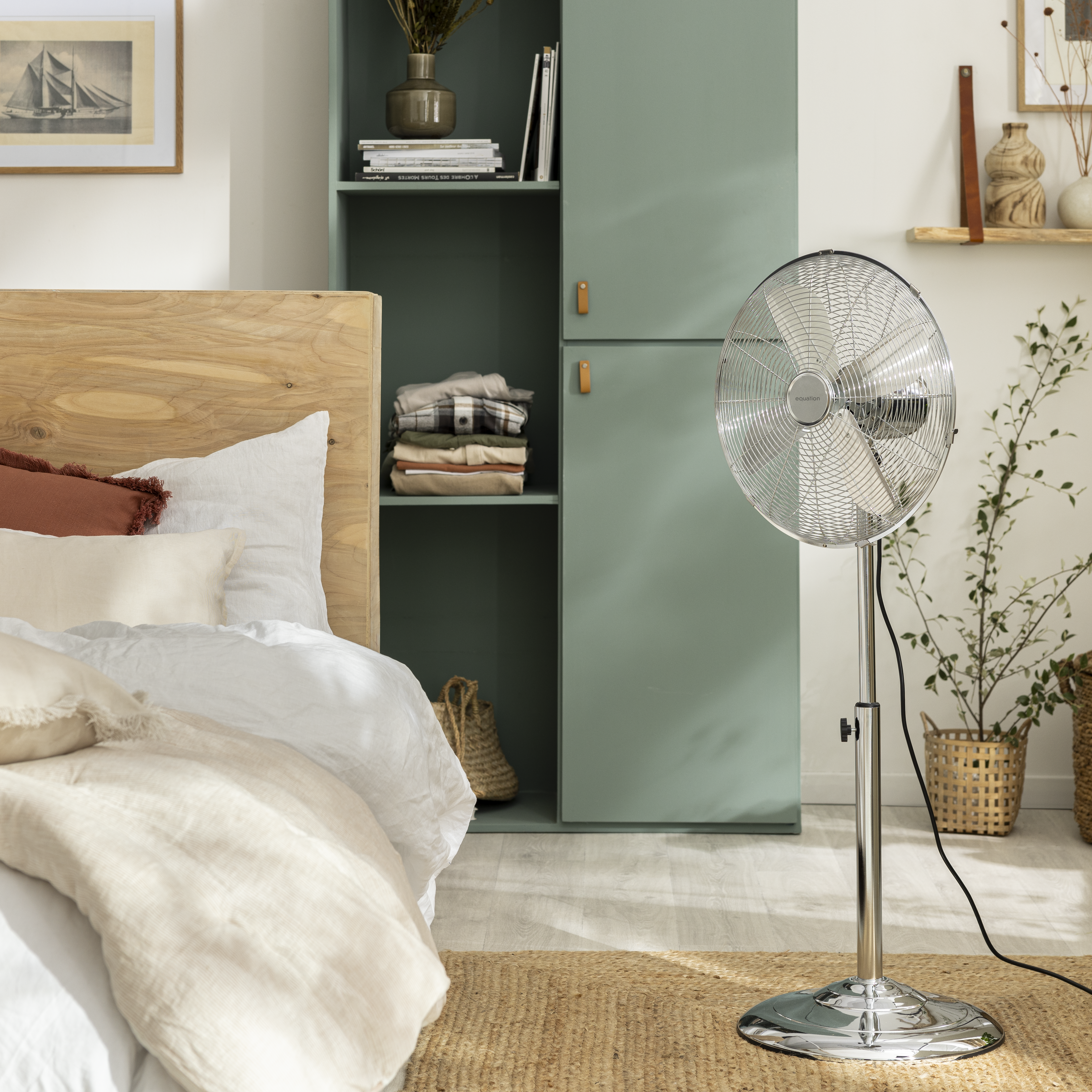 Ventilateur sur pied, EQUATION, Cooma 4 50 W, D40 cm - 3