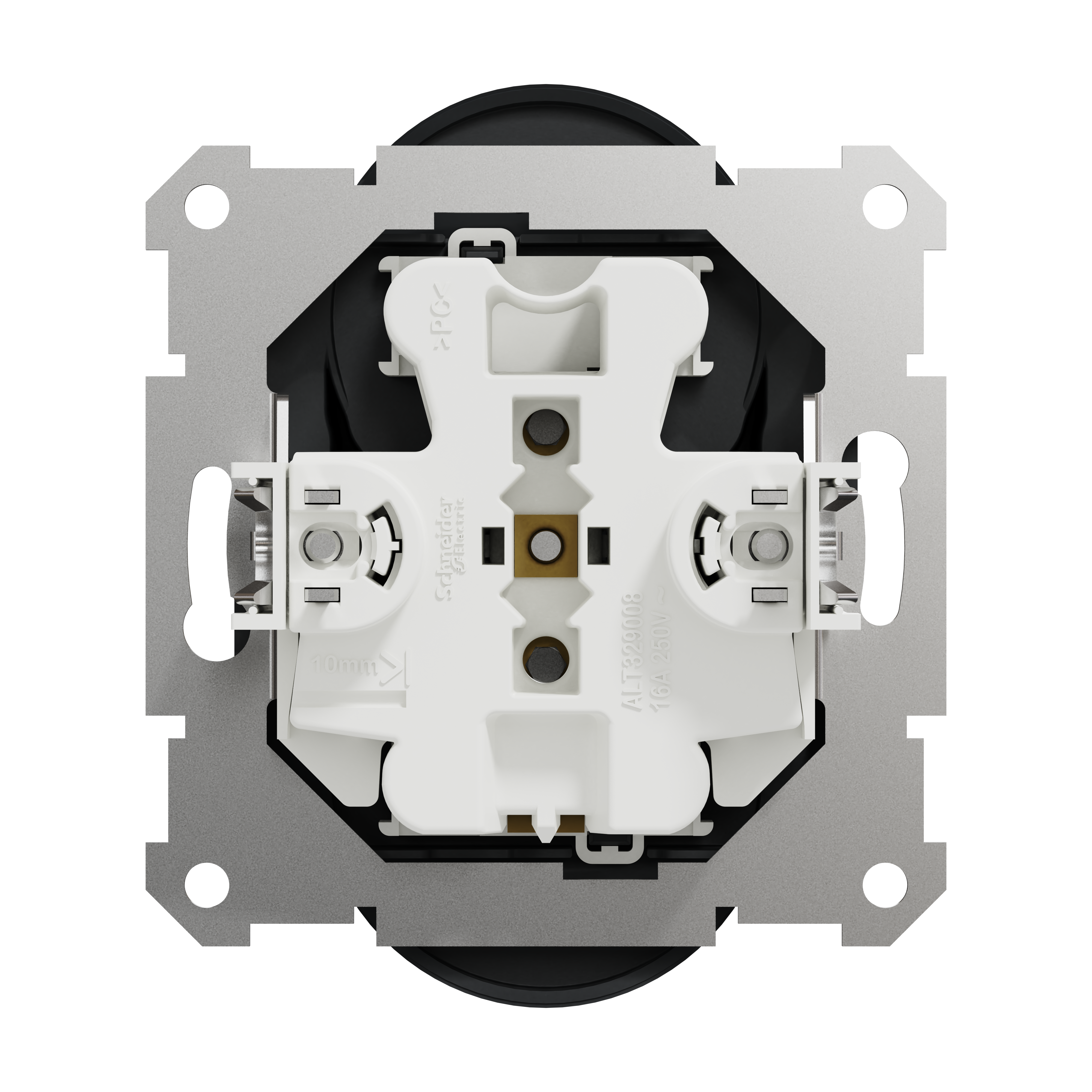 Gniazdo podwójne antracyt SEDNA DESIGN SCHNEIDER ELECTRIC - 5