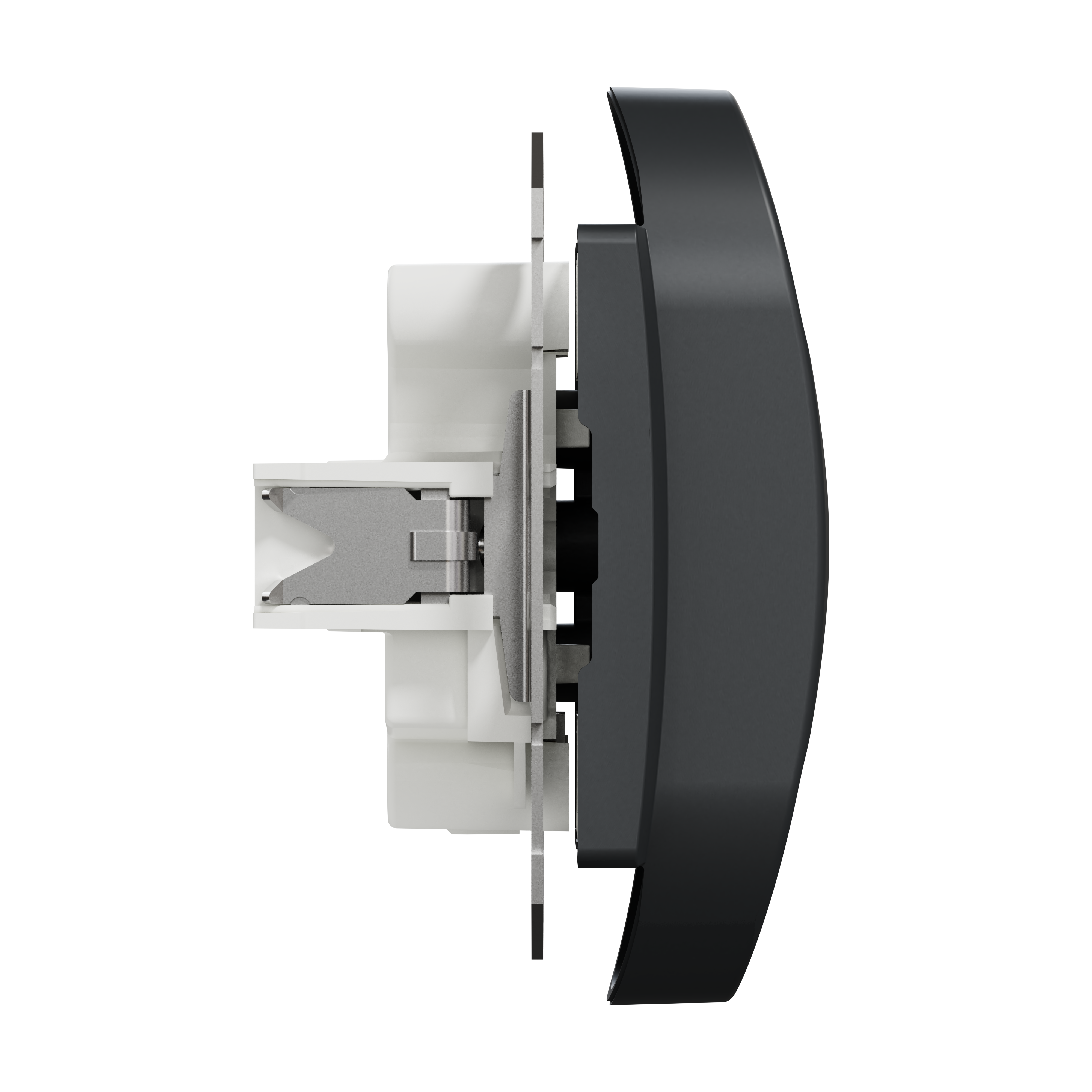 Gniazdo podwójne antracyt SEDNA DESIGN SCHNEIDER ELECTRIC - 3