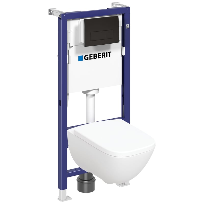 Zestaw podtynkowy WC Square Delta Geberit