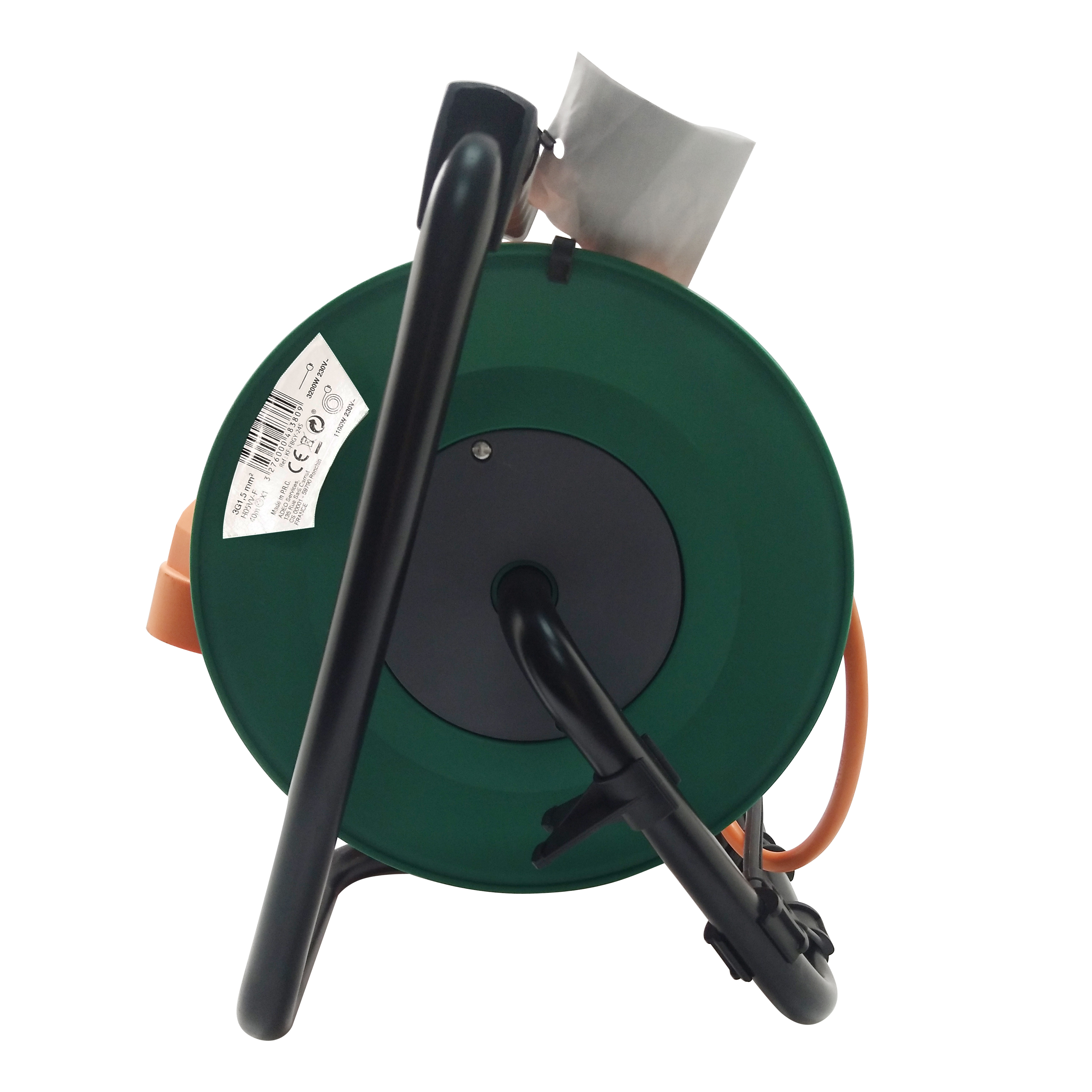 Enrouleur de câble électrique jardin L.40 m ho5vvf 3g1.5, LEXMAN - 3