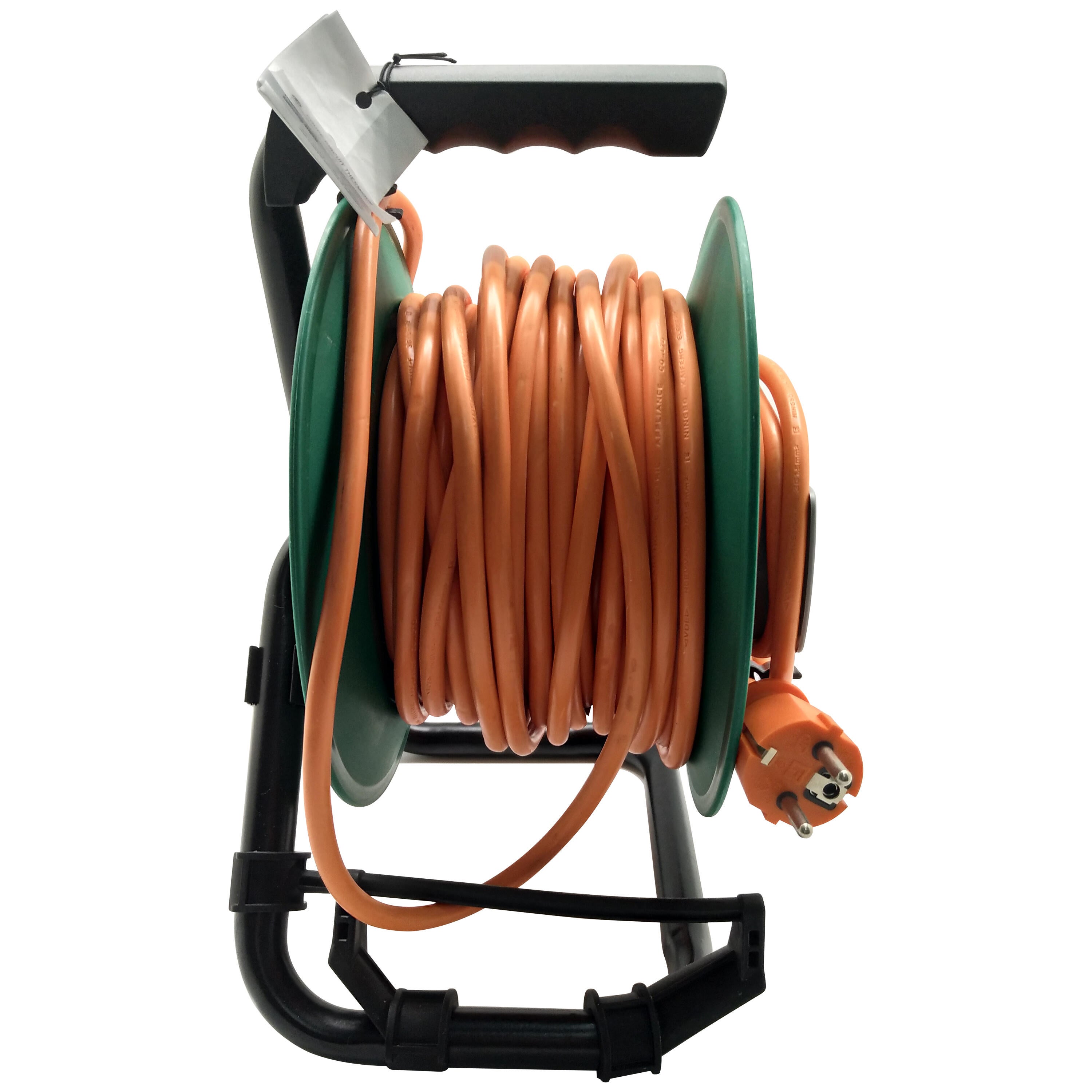 Enrouleur de câble électrique jardin L.20m ho5vvf 3g1.5, prise avec terre LEXMAN - 2