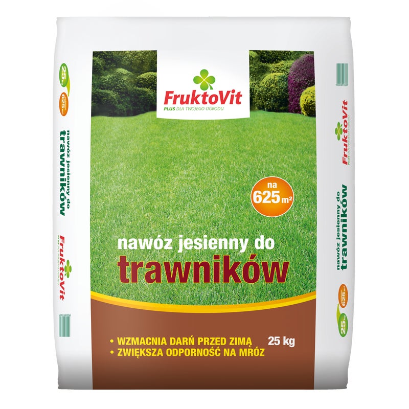 Nawóz do trawnika jesienny 25kg Fruktovit
