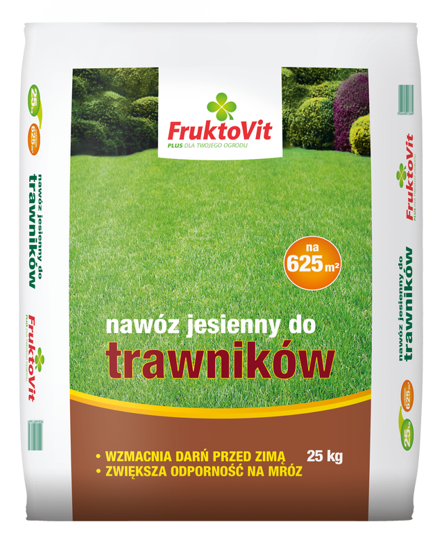 Nawóz do trawnika jesienny 25kg Fruktovit