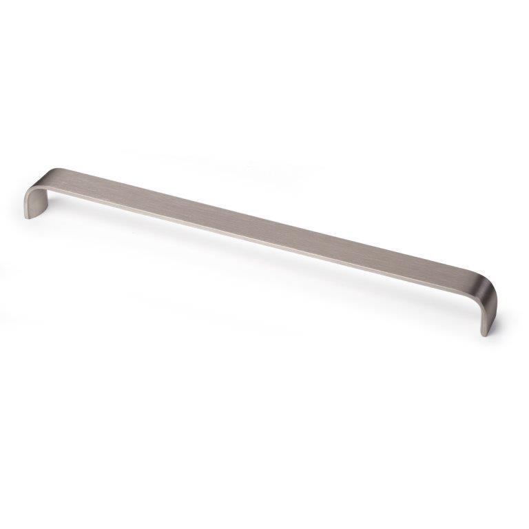 Tirador mueble nesu gris / plata distancia entre eje 320 mm