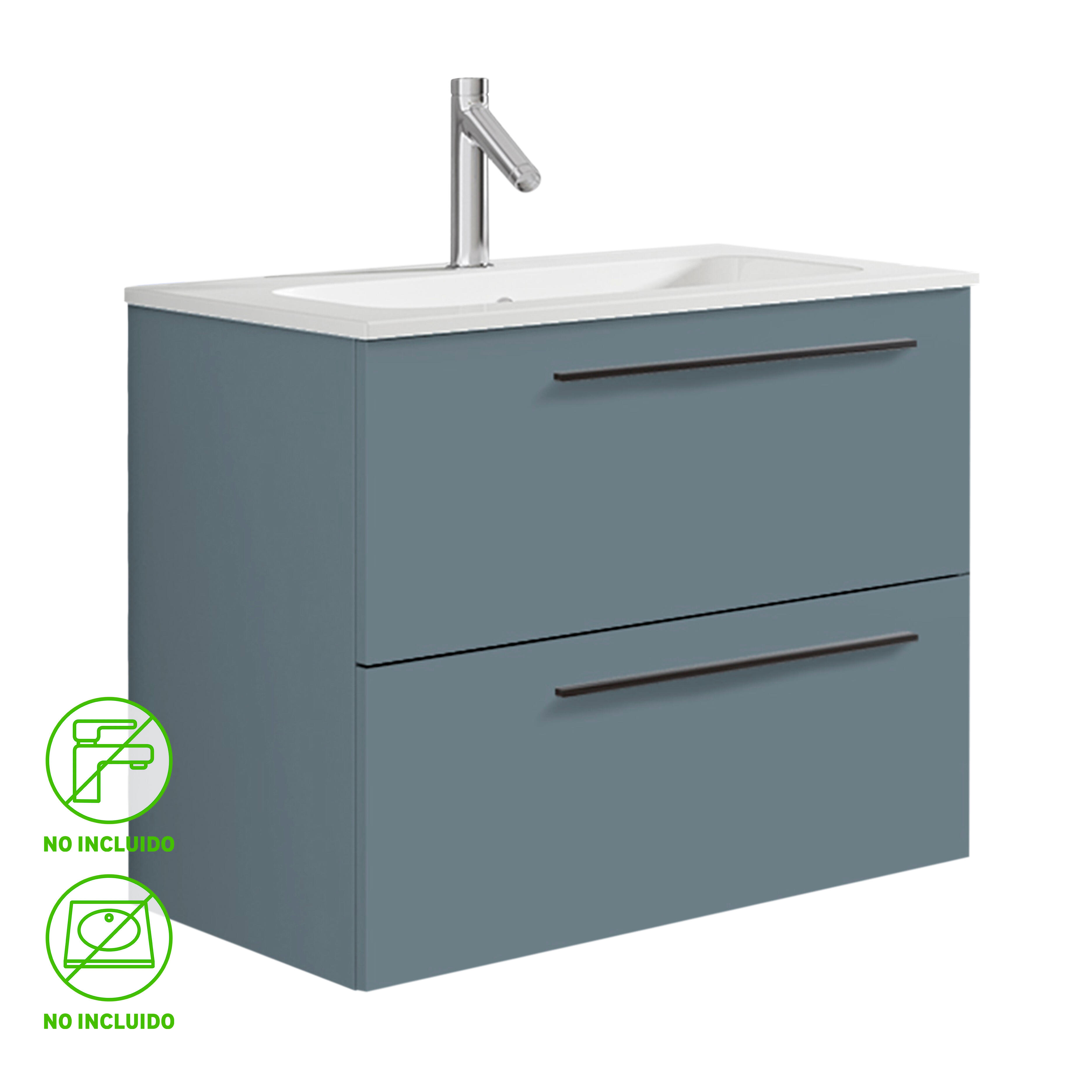 Mueble de baño mia azul 60x45 cm (lavabo no incluido)