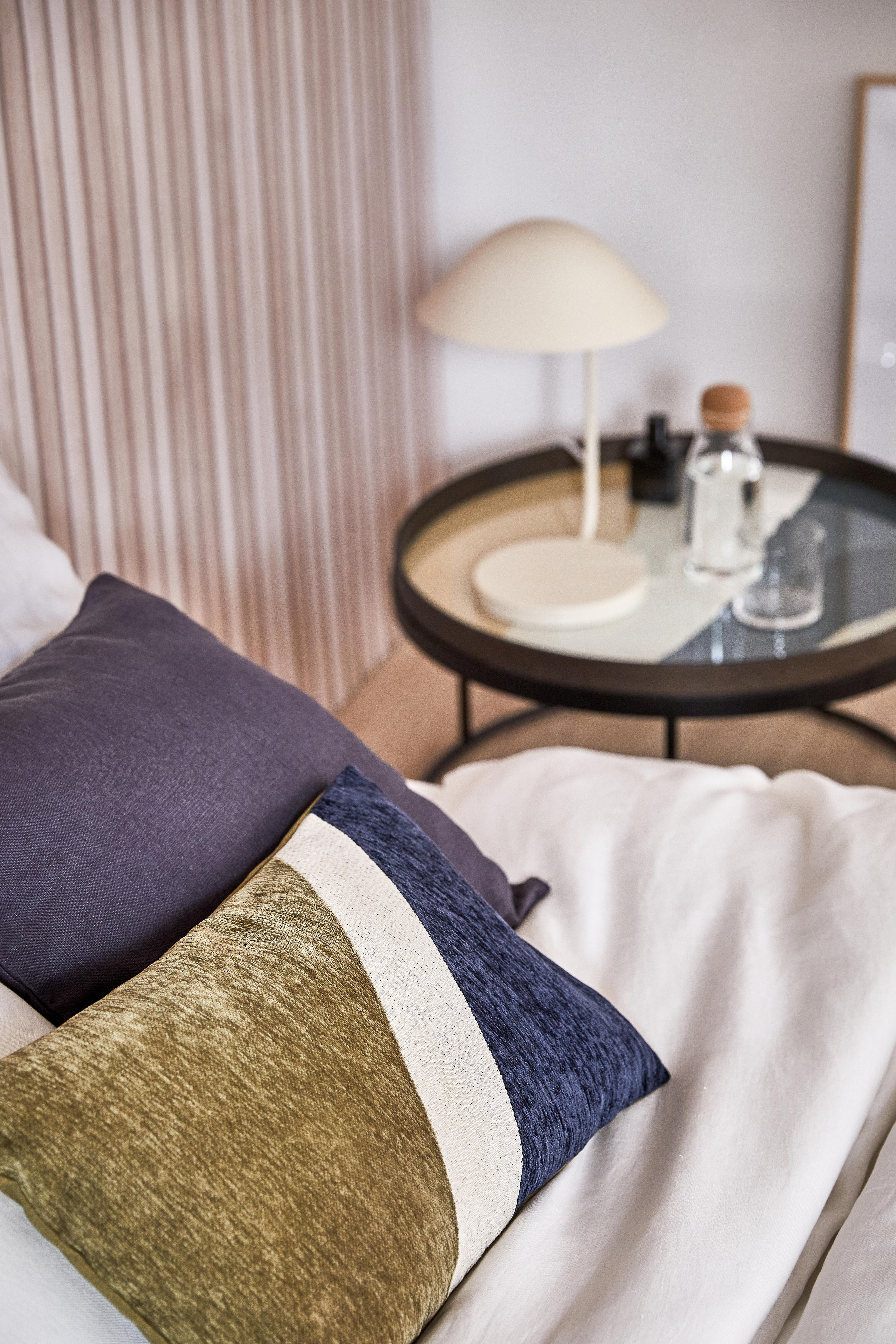 Papier peint intissé Tasseaux brun clair - 6