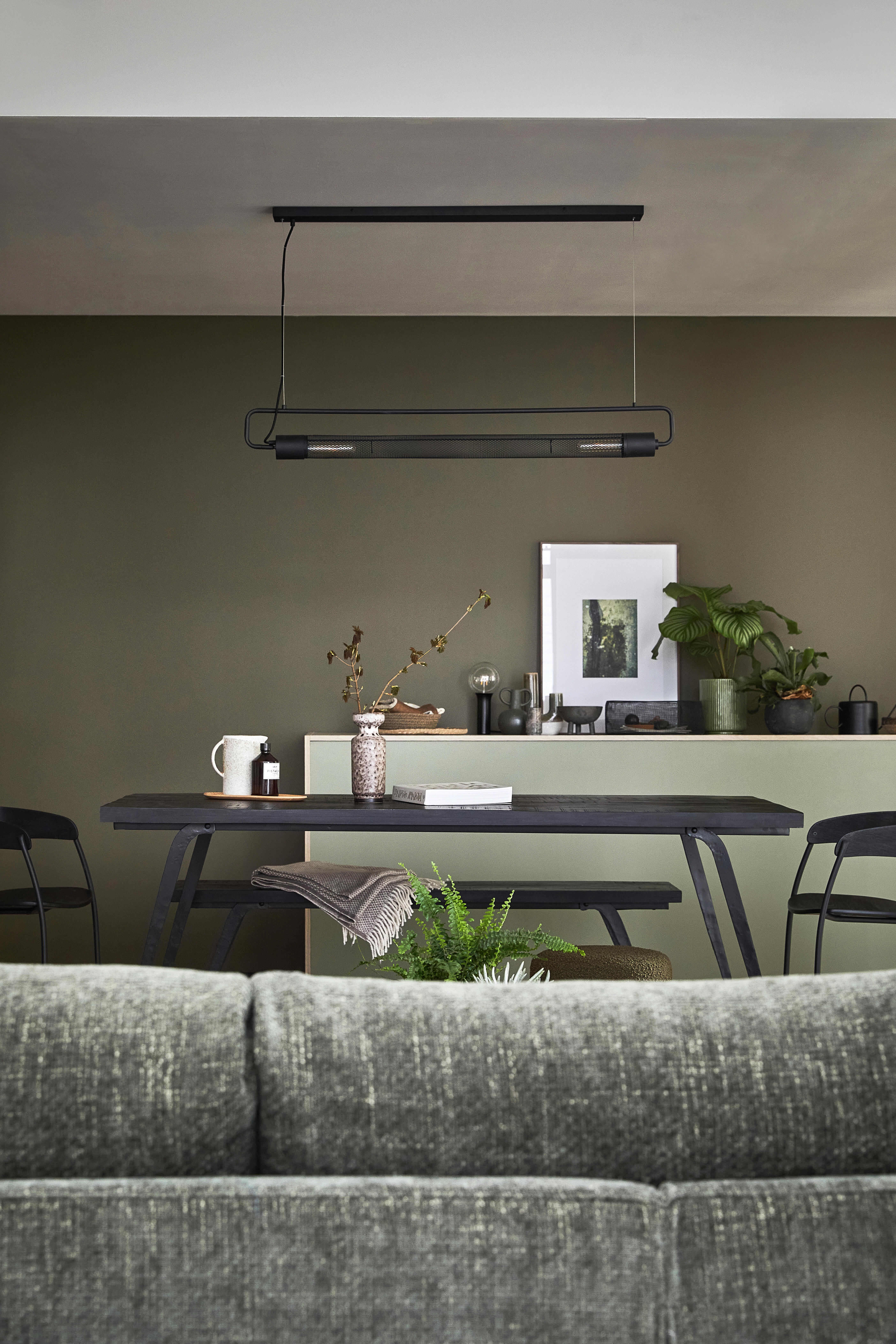 Peinture mur, boiserie vert ombelle velours LIBÉRON 163 faubourg 2.5L - 5