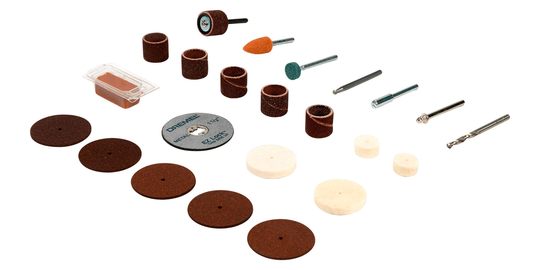 Kit mini ferramenta com 25 acessórios 130 w Dremel 3000JS F0133000JS - 7