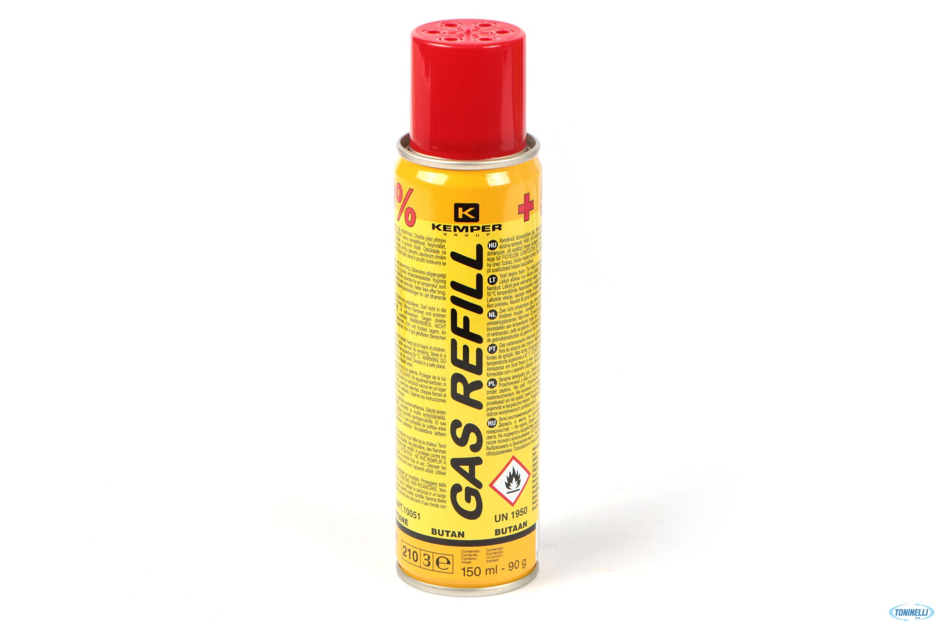 Cartucho de gas propano KEMPER 90 gr - 2