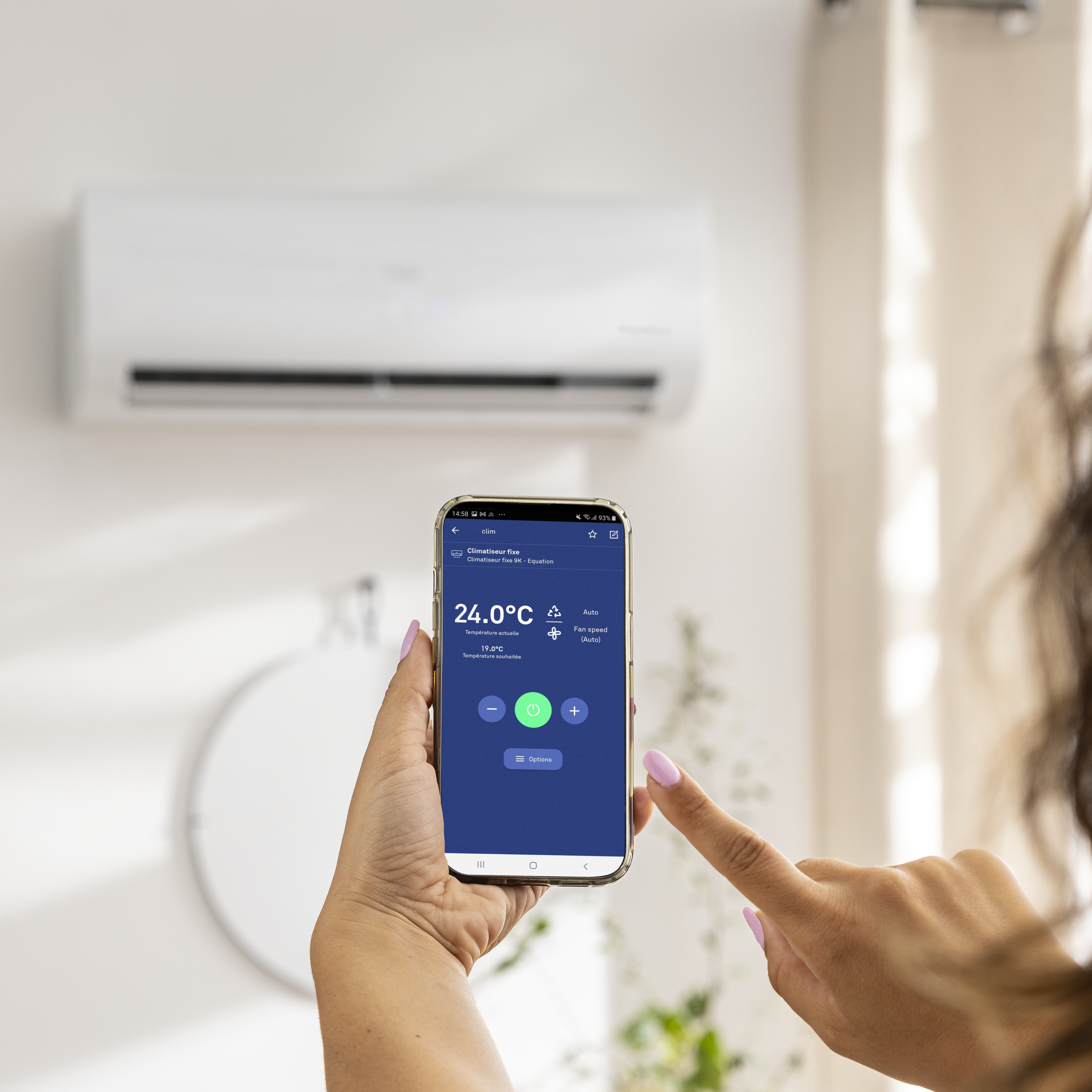 Condizionatore monosplit EQUATION 9000 BTU inverter WIFI A+++/A++ serie Virtus - 9