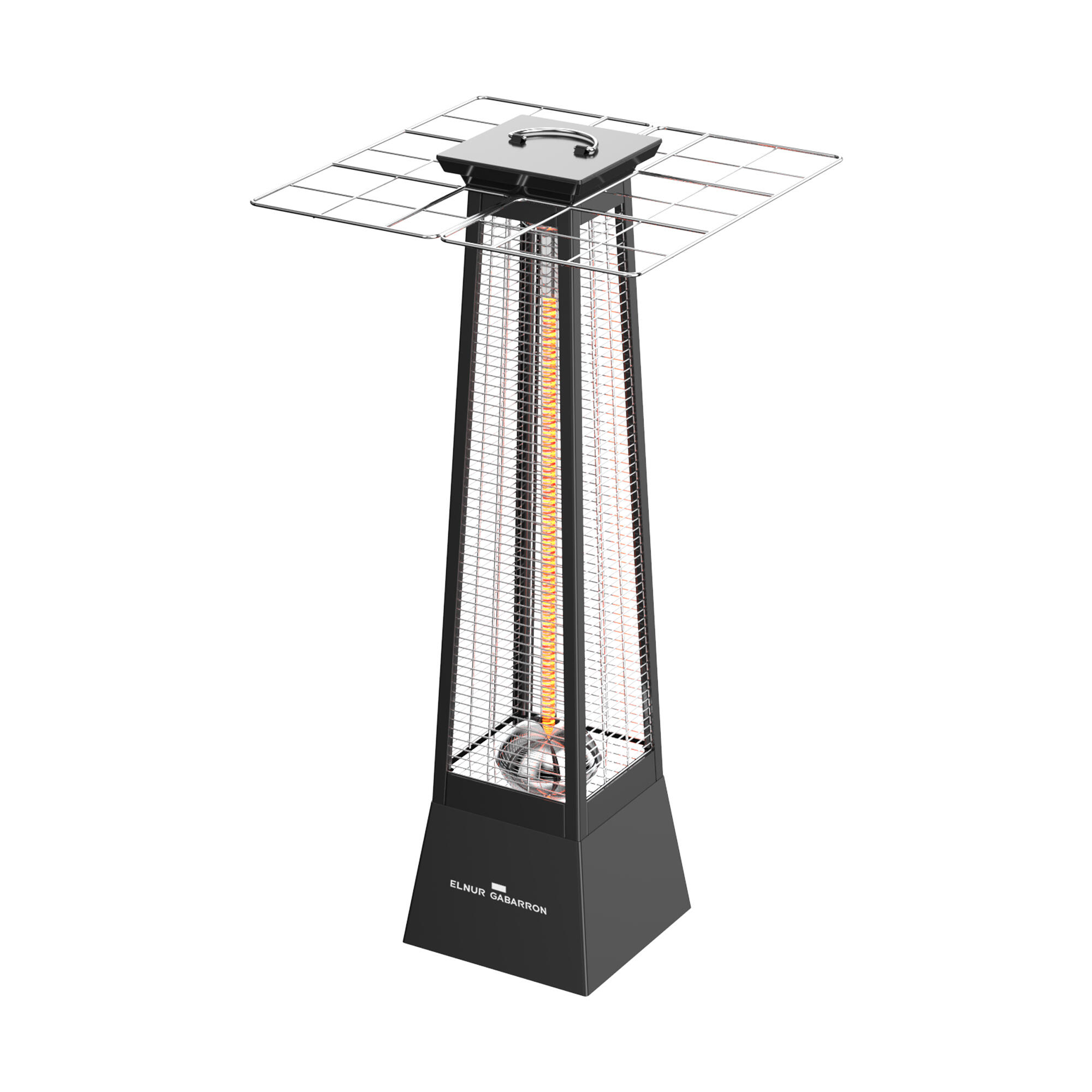 CALEFACTOR DE SUELO PORTATIL INFRARROJO 2000W - 2