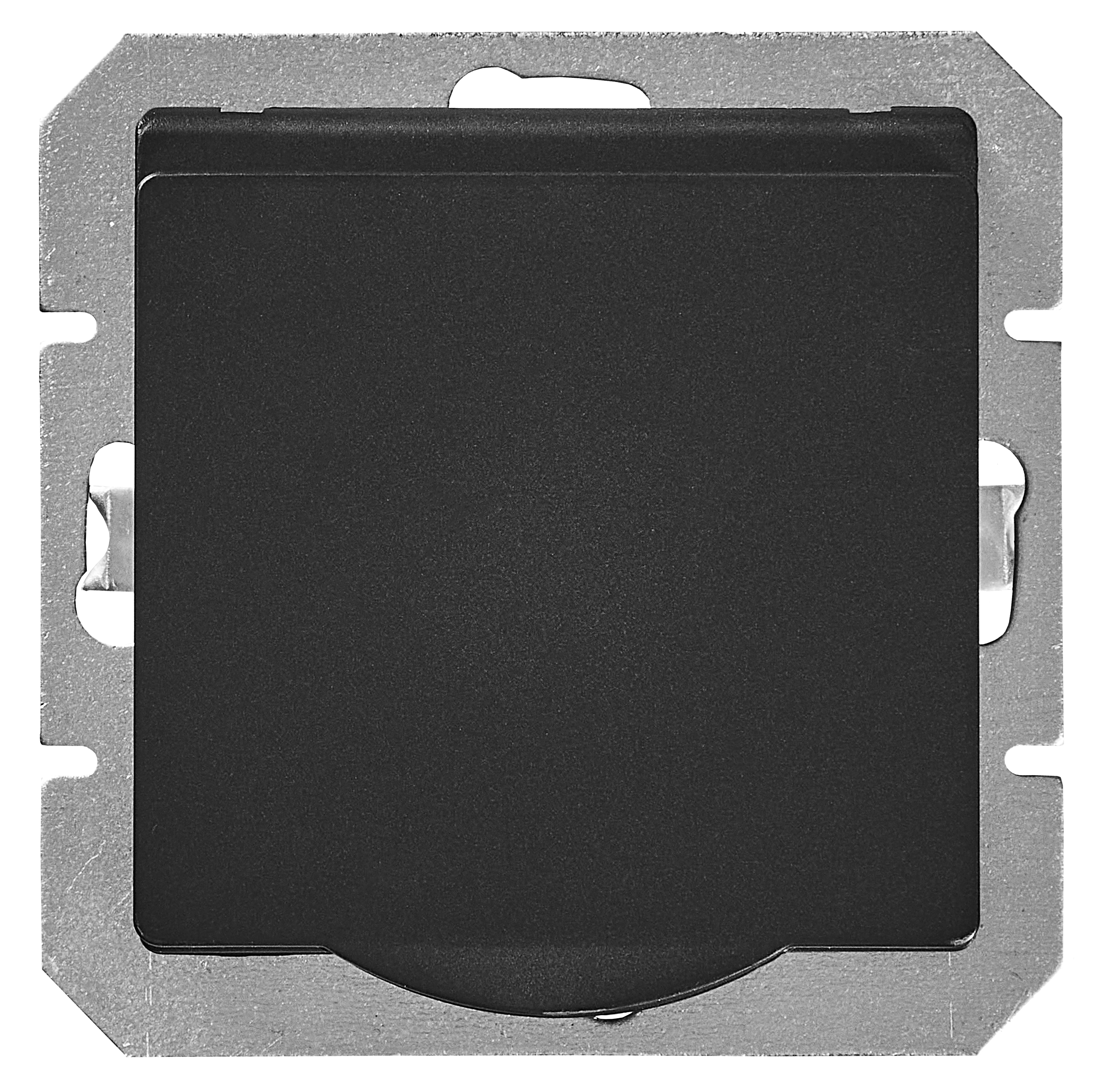 Gniazdo pojedyncze IP44 PRESTIGE Czarny TIMEX