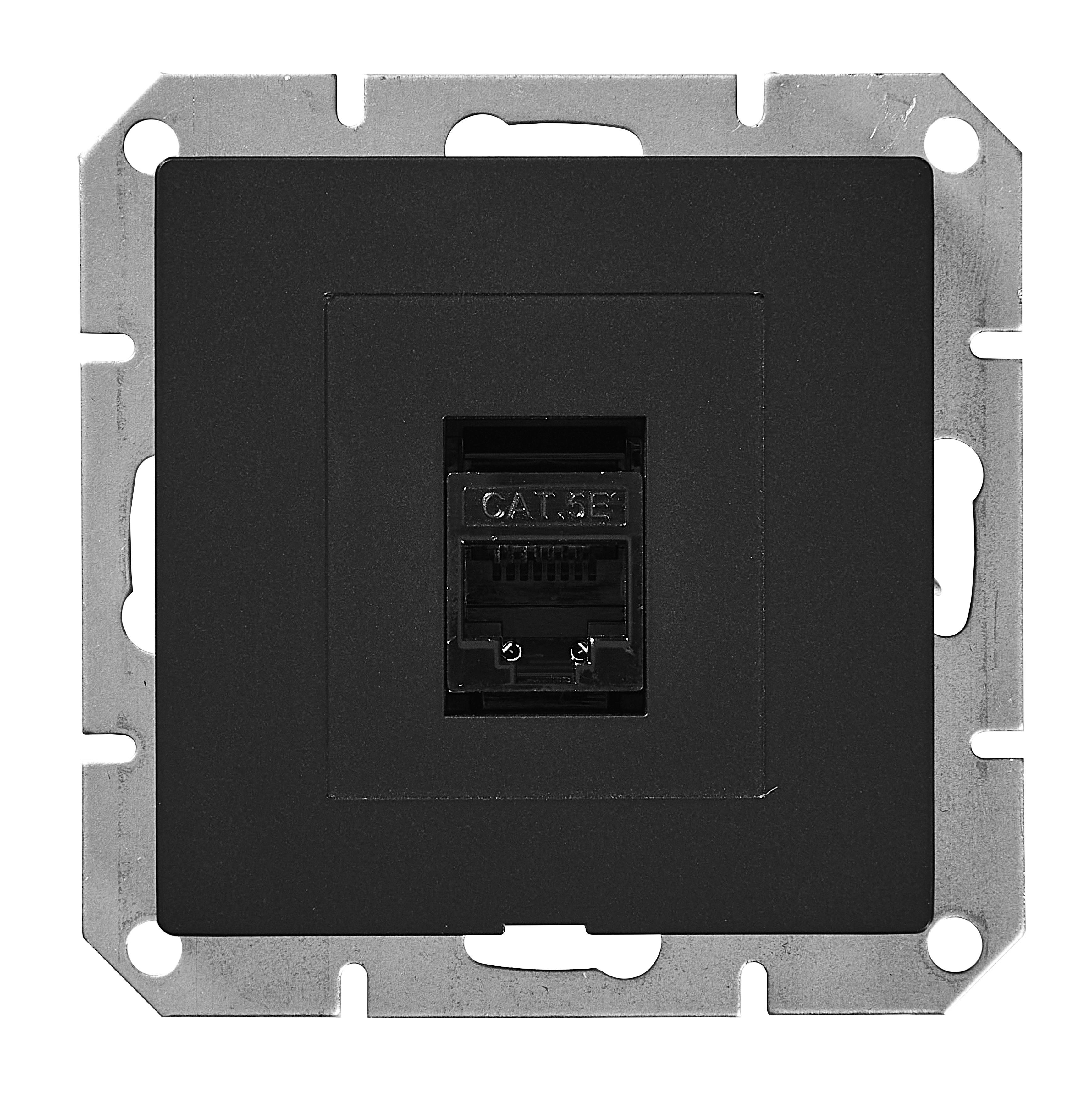Gniazdo komputerowe RJ45 PRESTIGE Czarny TIMEX