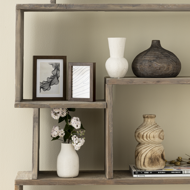 Cadre Milo, 24 x 30 cm noyer, INSPIRE