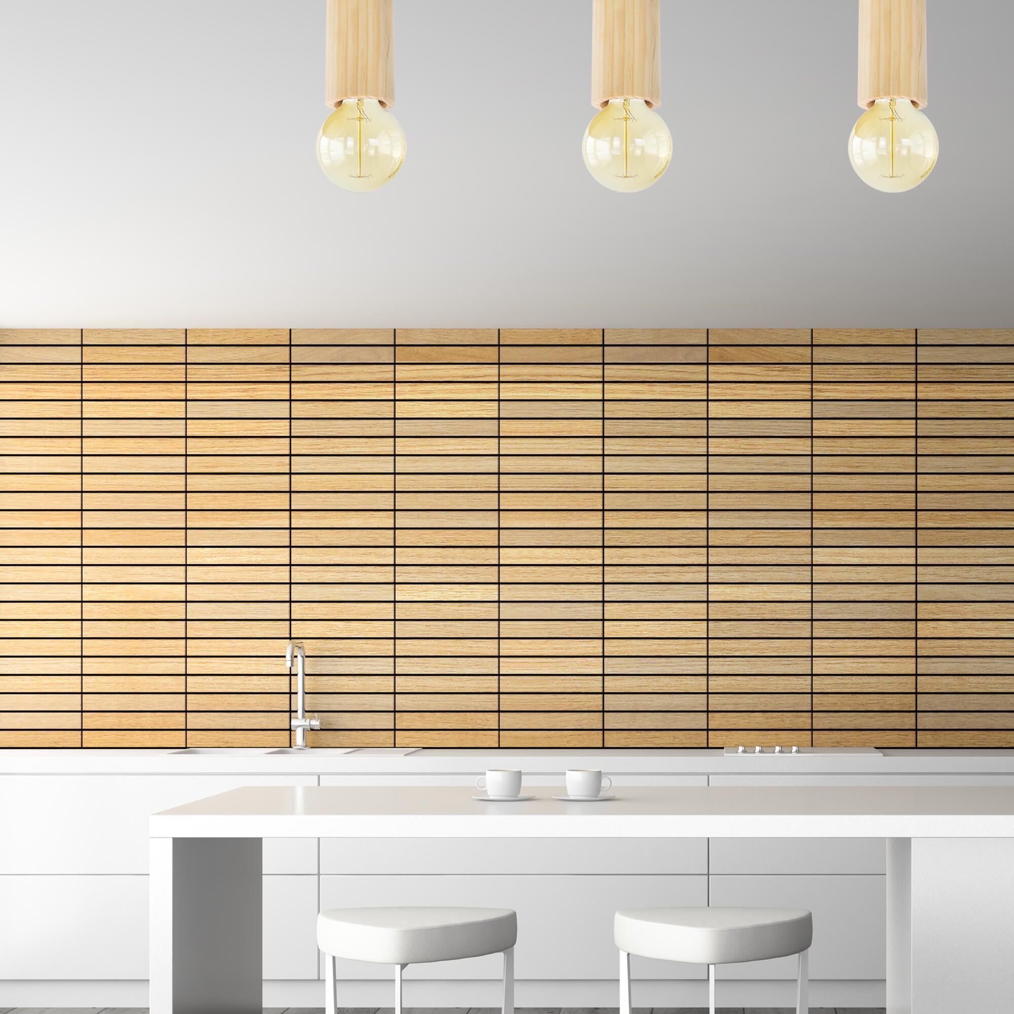 Foco de superficie astrid redondo e27 madera natural 12 cm diámetro