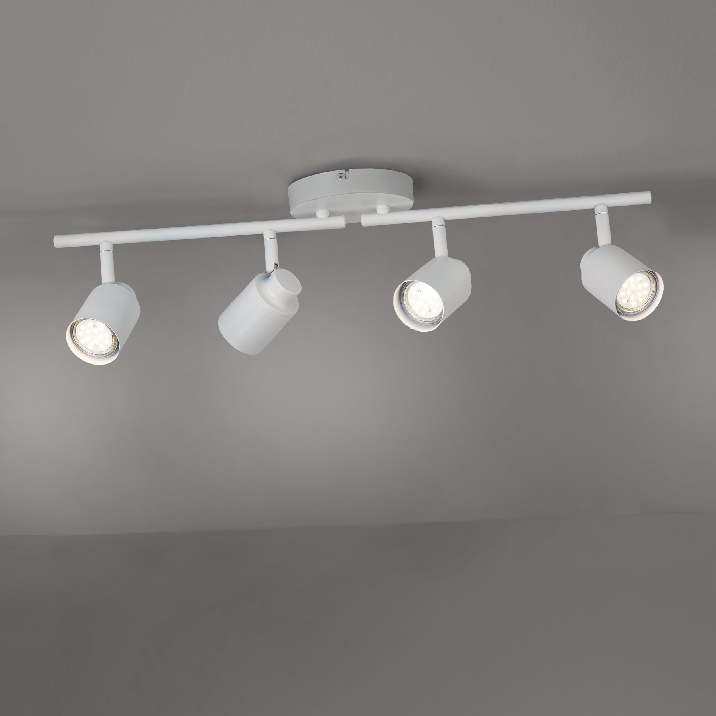 Foco decorativo INSPIRE TEKLA 4 LÂMPADAS GU10X4 METAL BRANCO - 2