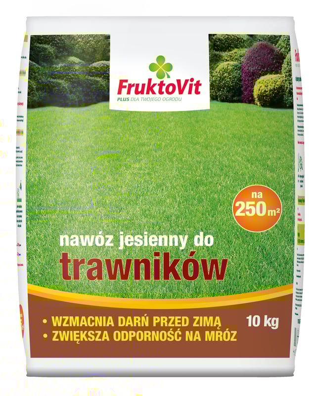 Nawóz do trawnika jesienny 10kg Fruktovit
