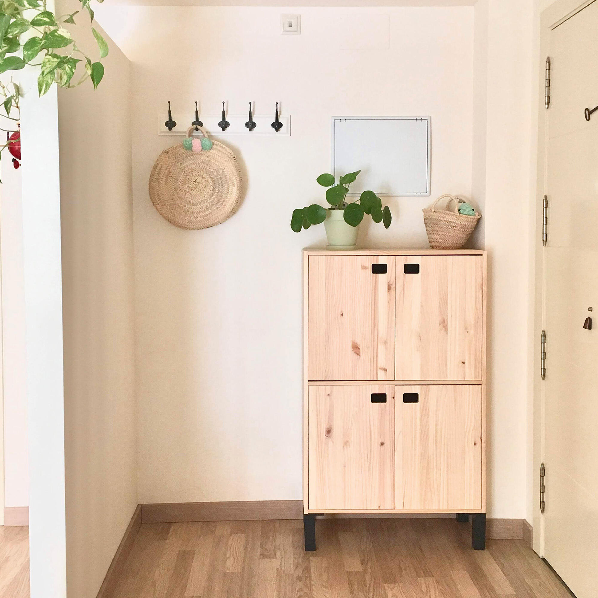 Estantería de madera en kit Dinamic de 70,8x105,4x33 cm y 50 kg max, por balda - 8