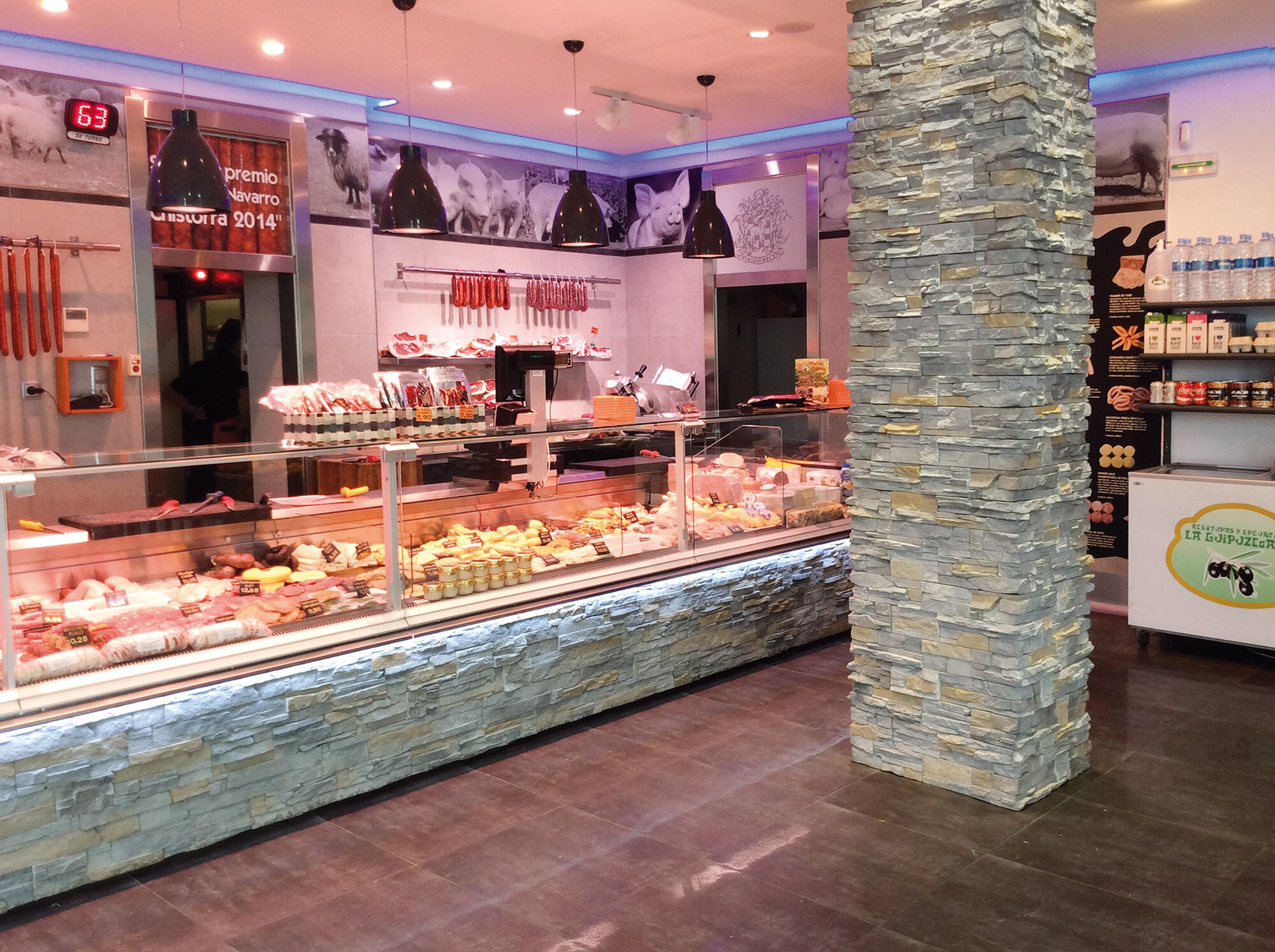 Revestimiento aspecto piedra varadero gris 10x15x27 cm hormigón aligerado