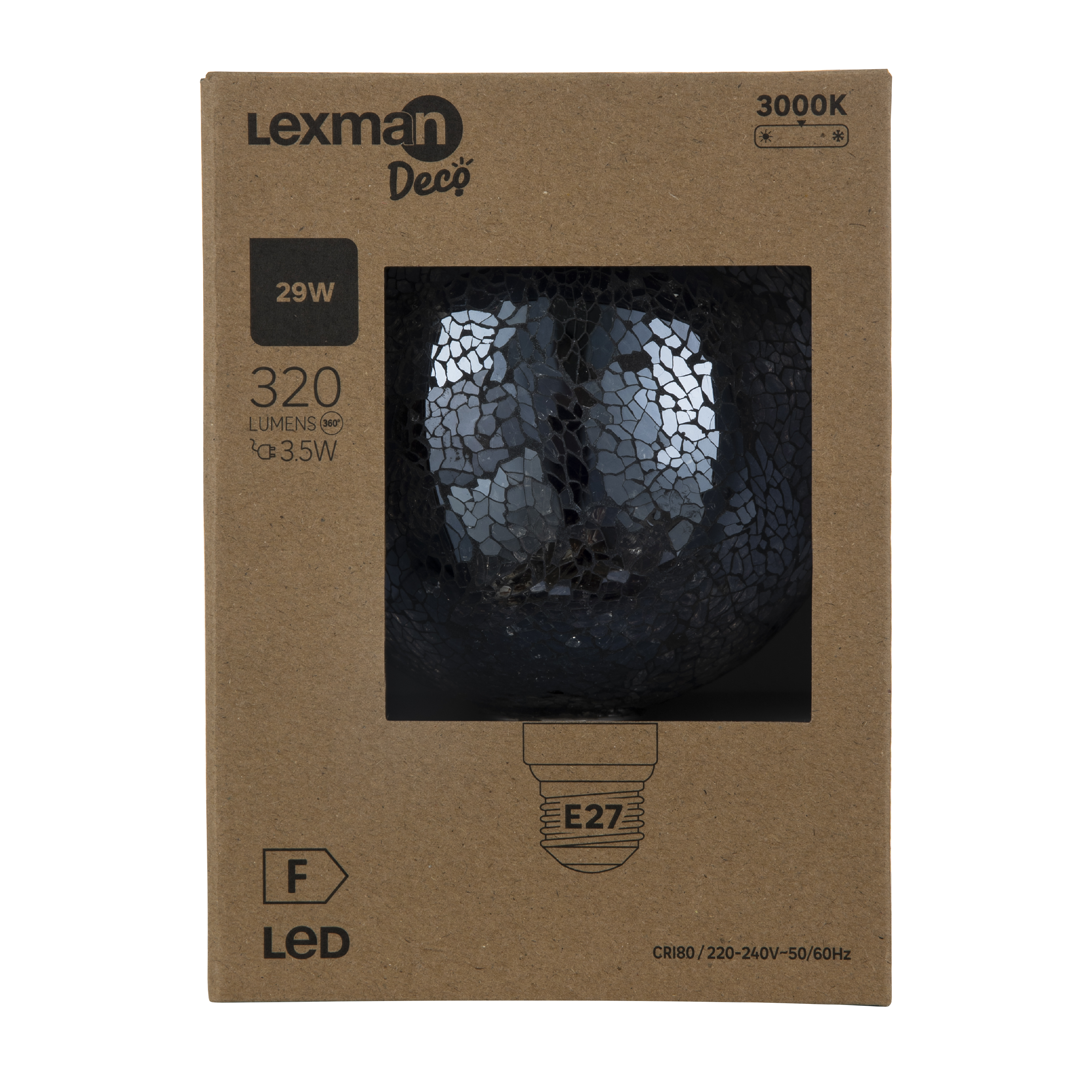 Żarówka dekoracyjna LED E27 Mosaic 4 W 320 lm Lexman - 7