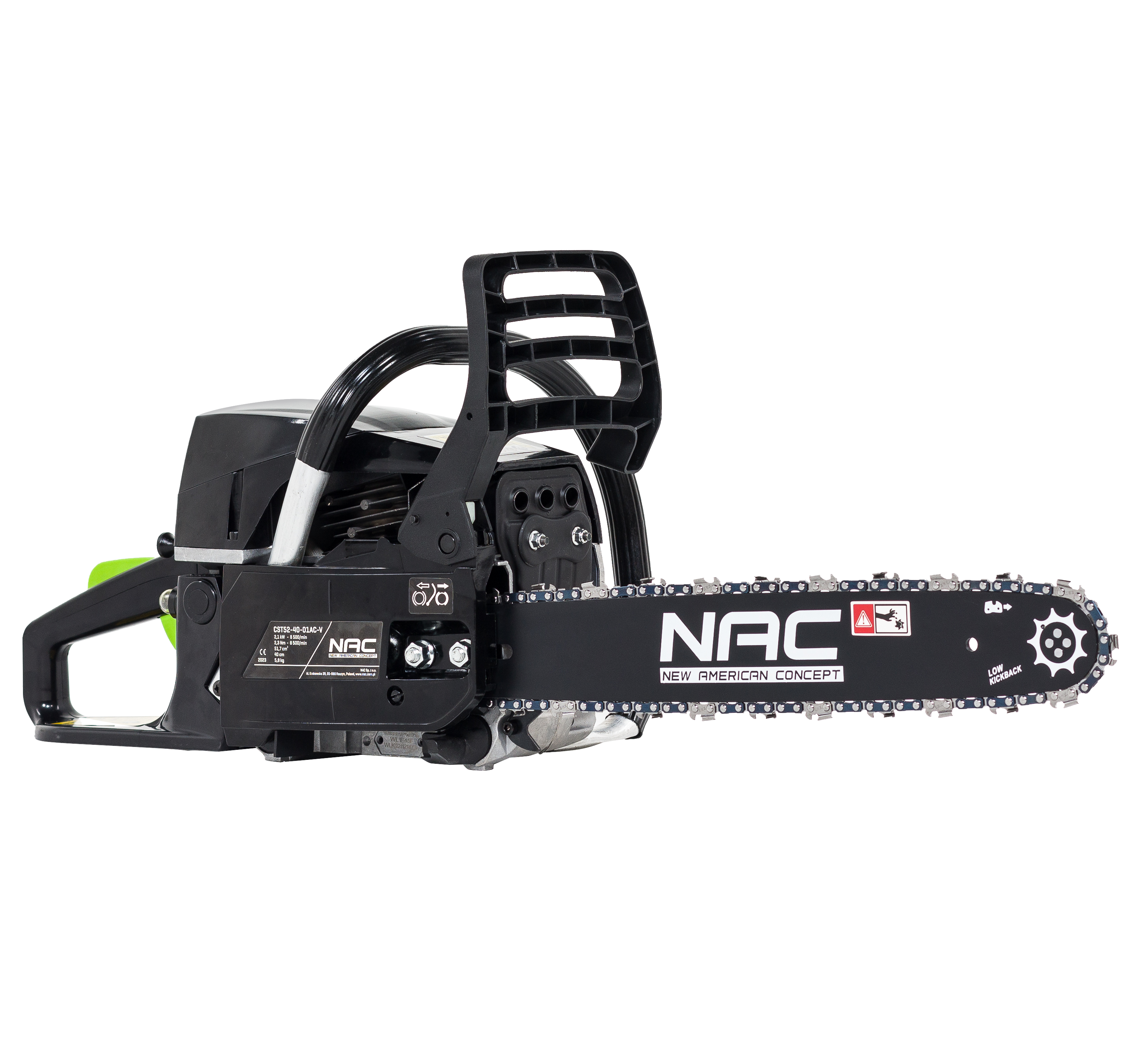 Pilarka łańcuchowa spalinowa 40cm NAC CST45-40-01AC-V 1.7kW 45cm3 - 2