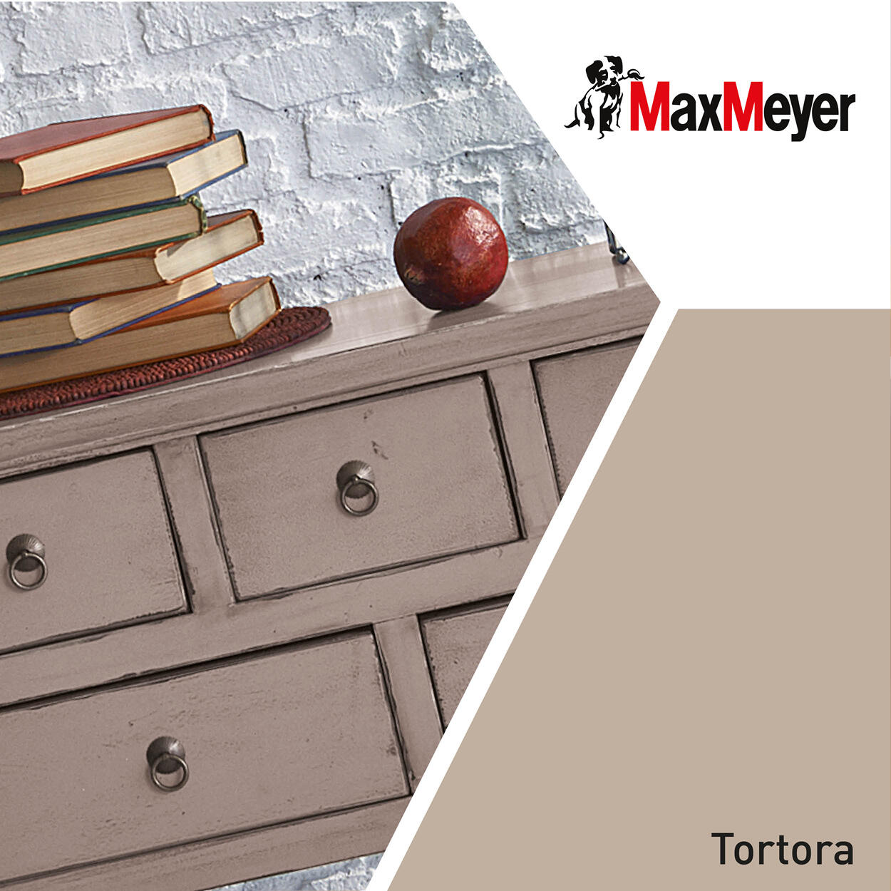 Vernice da esterno antigoccia per legno e ferro e plastica MAXMEYER poliuretanico beige tortora opaco, 0.75 l - 2