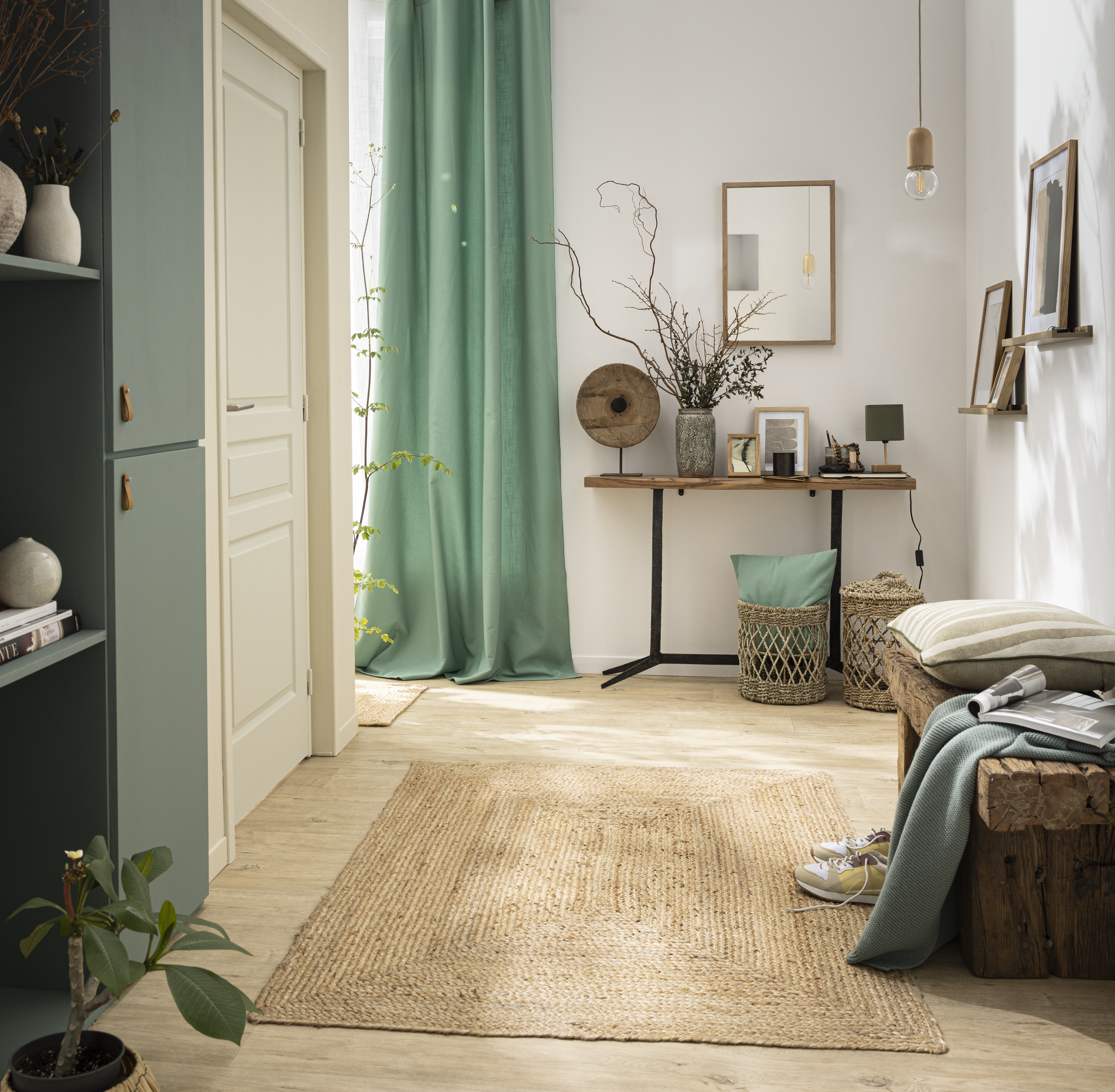 Almofada decorativa INSPIRE PHARELL 45X45CM VERDE - 12