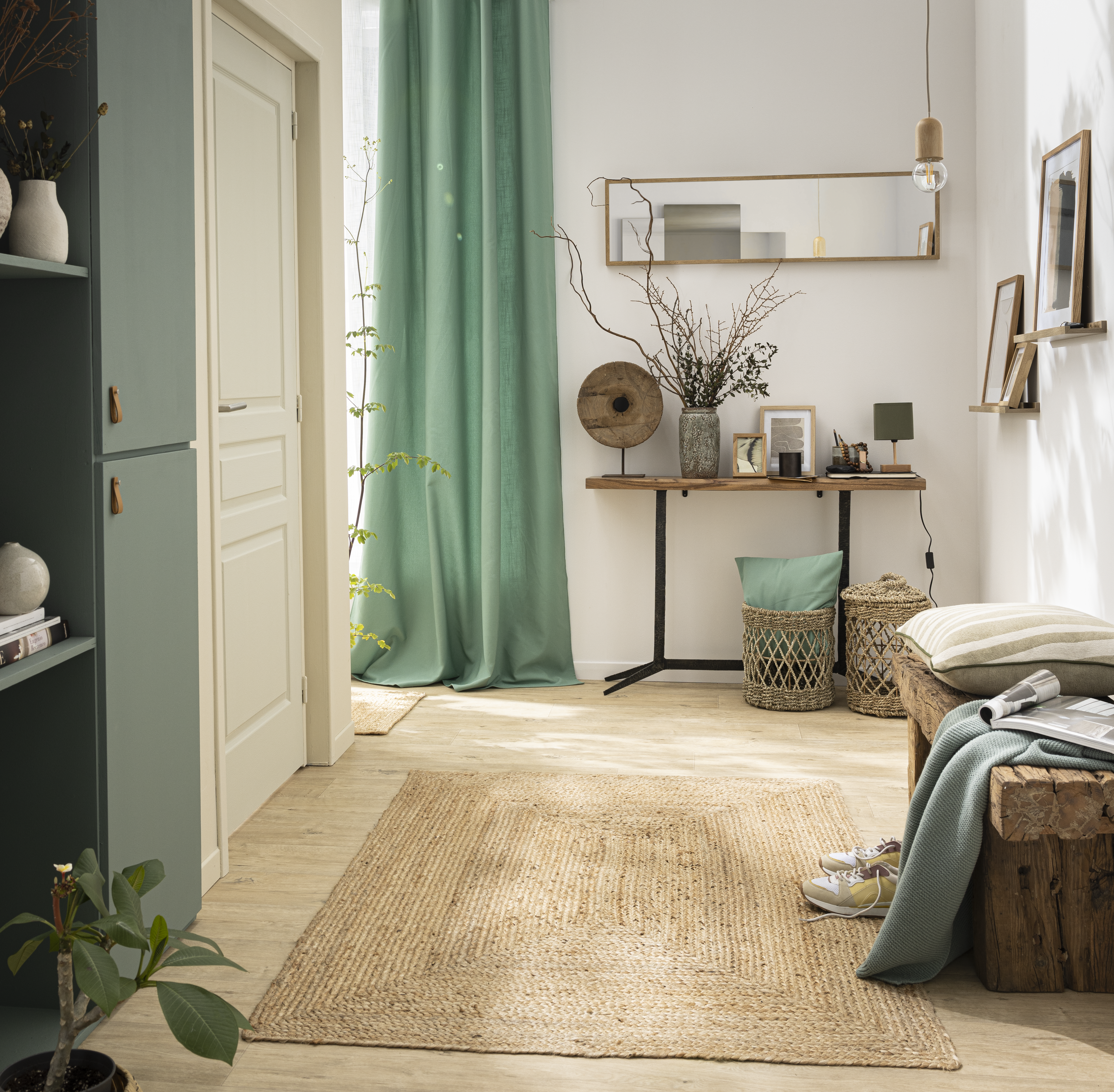 Almofada decorativa INSPIRE PHARELL 45X45CM VERDE - 11