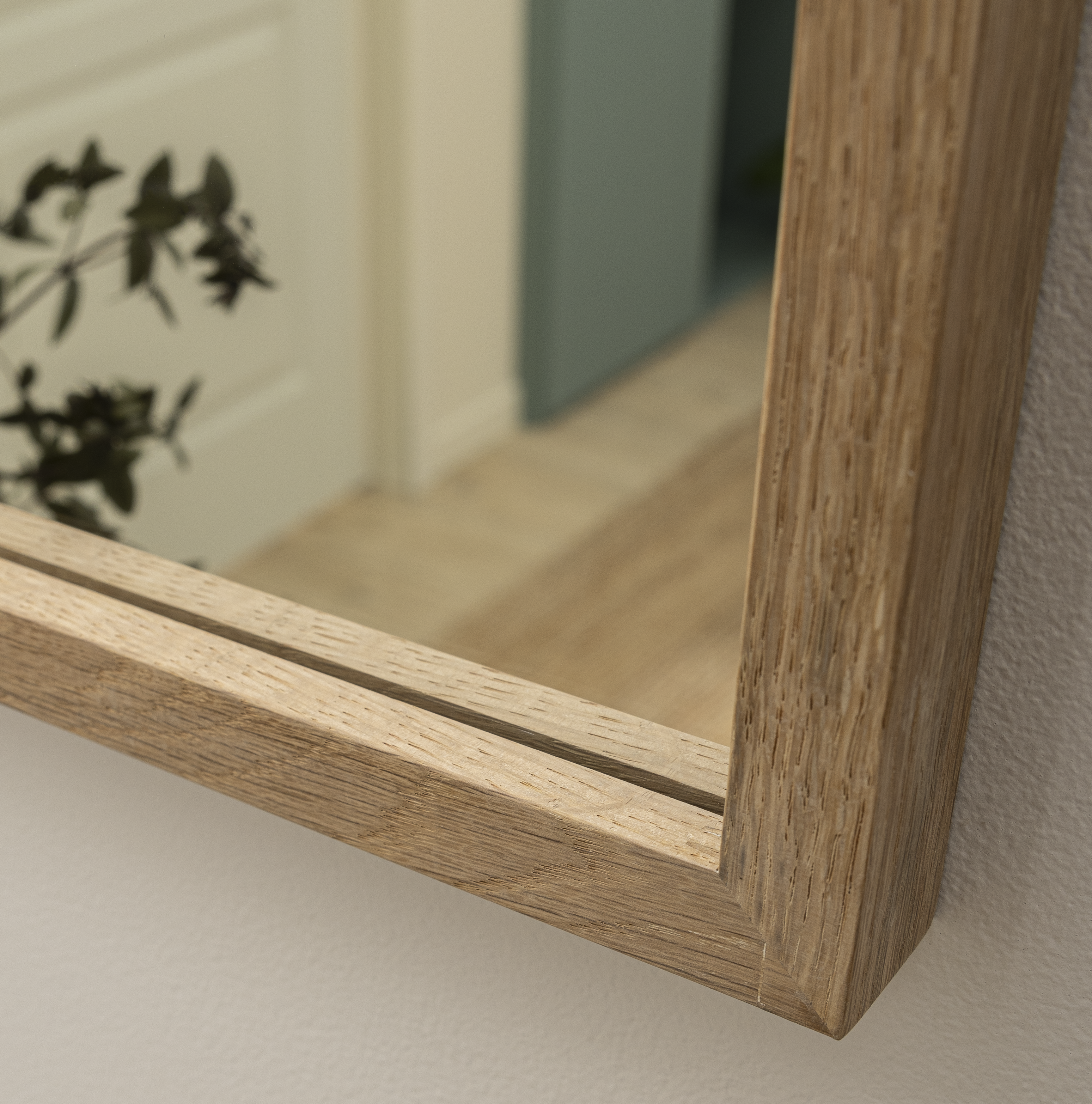 Lustro Milo dąb brązowe 32 x 122 cm Inspire - 10