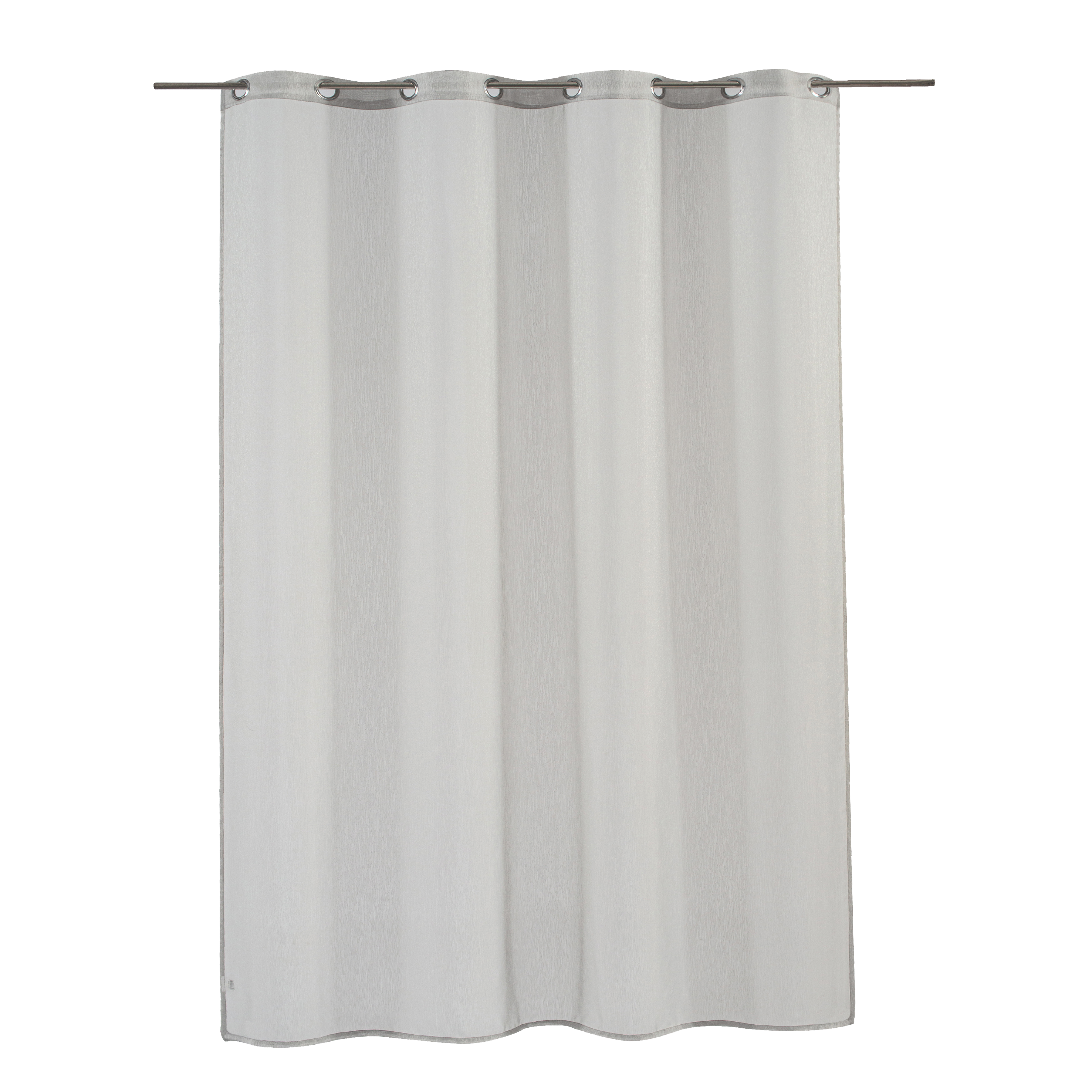 Firana na przelotkach Softy 140 x 260 cm szara Inspire - 9