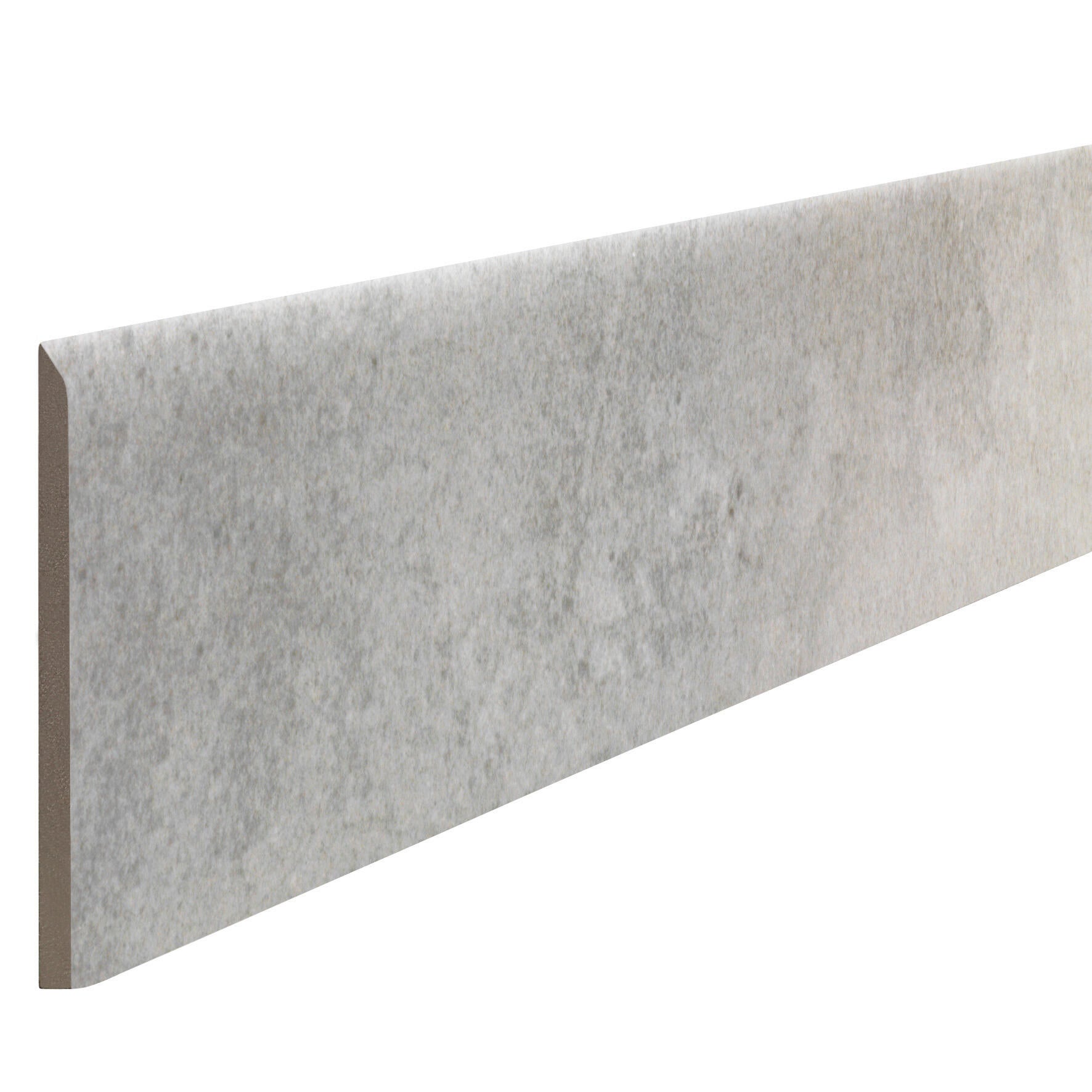 Piastrella battiscopa Iris in gres naturale grigio opaco L 33.3 x H 8 cm x Sp 8 mm confezione da 6 ml - 3