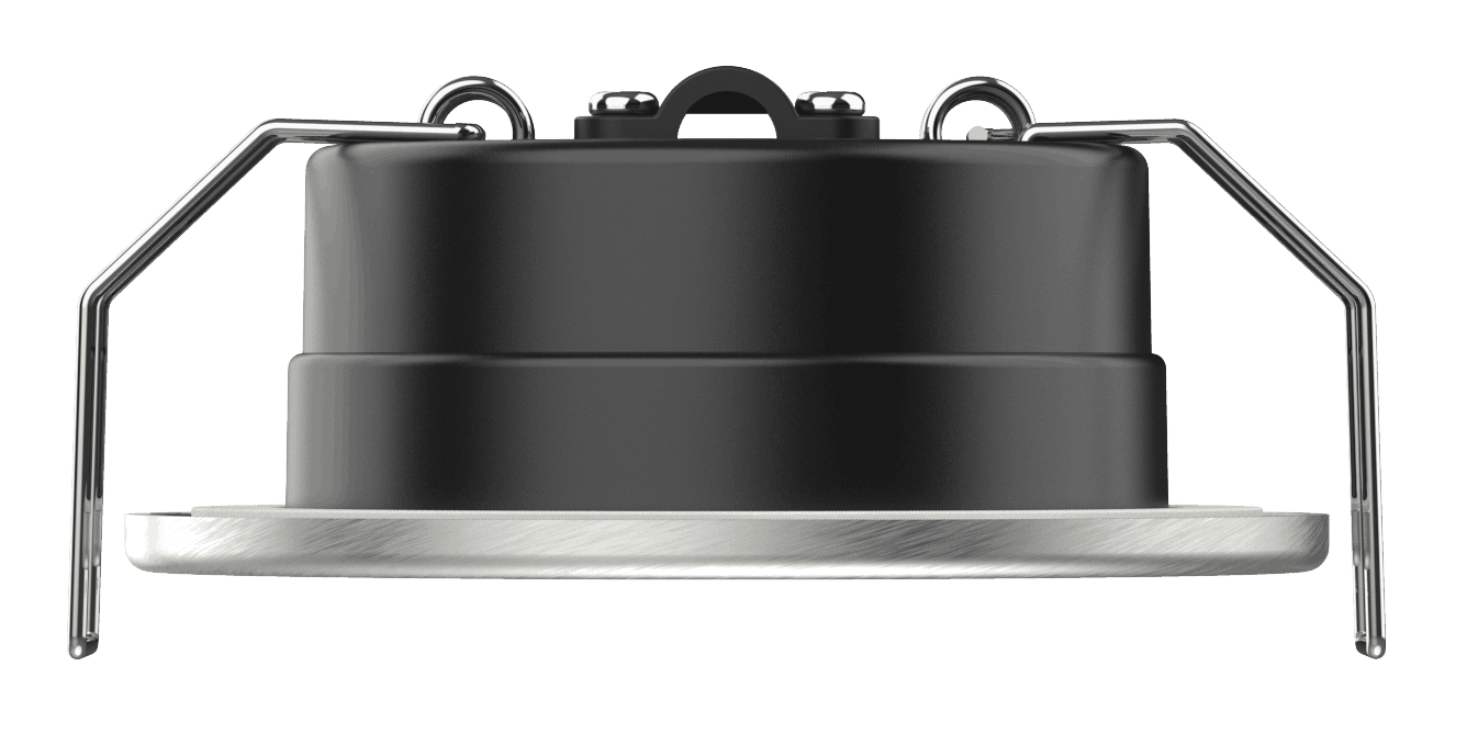 3 spots LED encastré salle de bain Tyrion IP65 blanc chaud/neutre, acier Inspire - 5