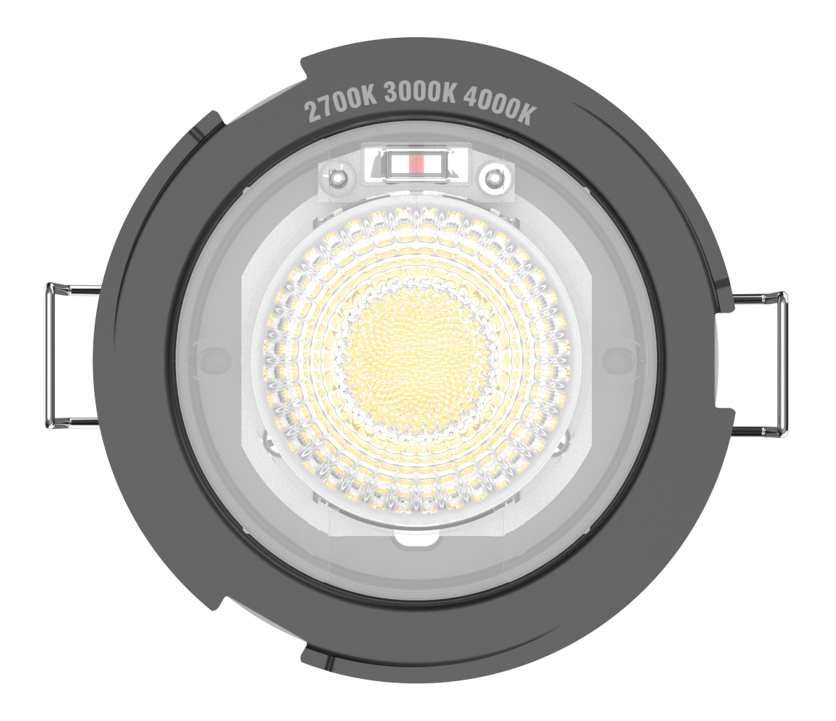 3 spots LED encastré salle de bain Tyrion IP65 blanc chaud/neutre, acier Inspire - 4