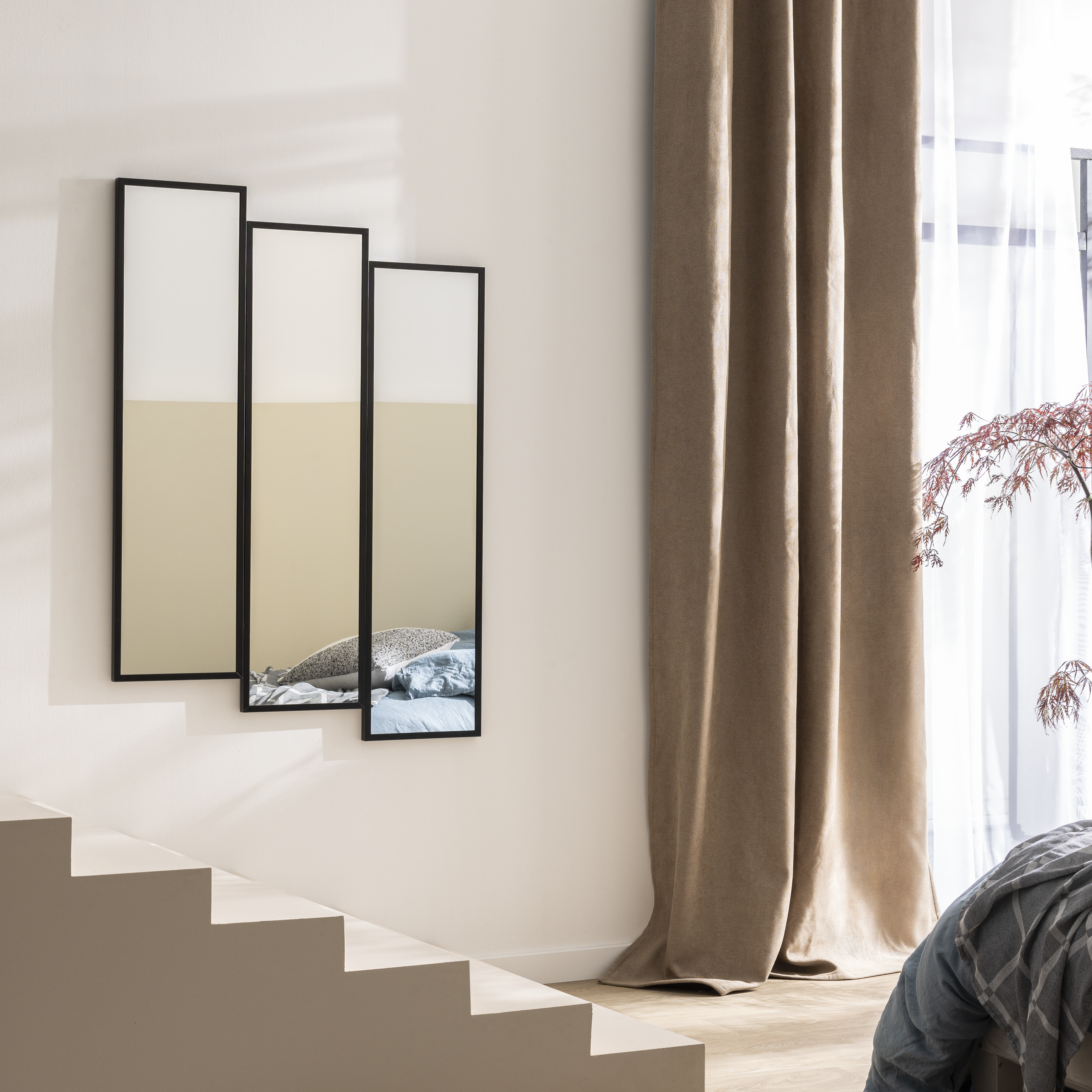 Cortinado Raspberry 200x280cm bege Inspire - 22